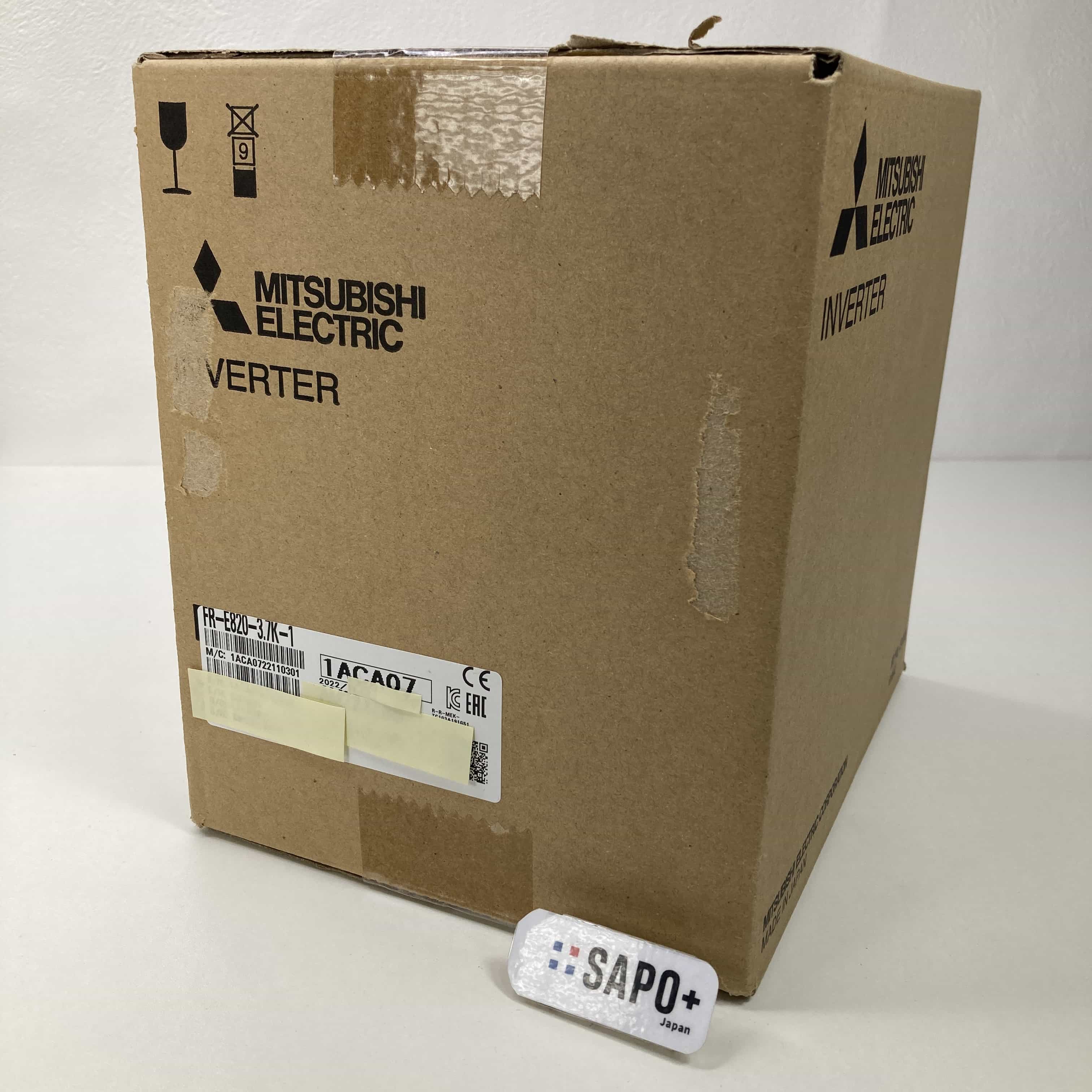 FR-E820-3.7K-1 2022年製 最小クラスの高性能インバータ 三菱電機