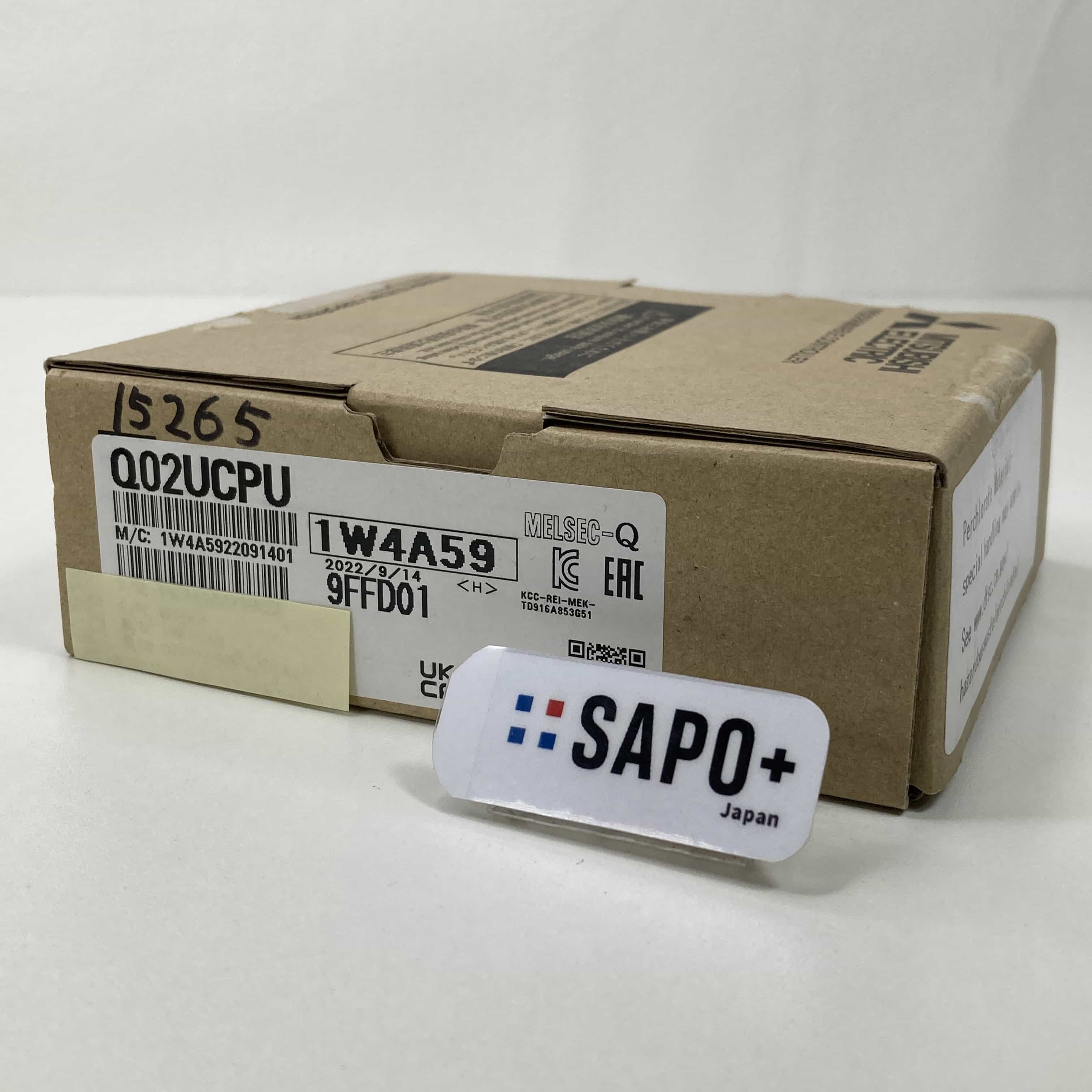 Q02UCPU 2022年製 ユニバーサルモデルQCPU 三菱電機