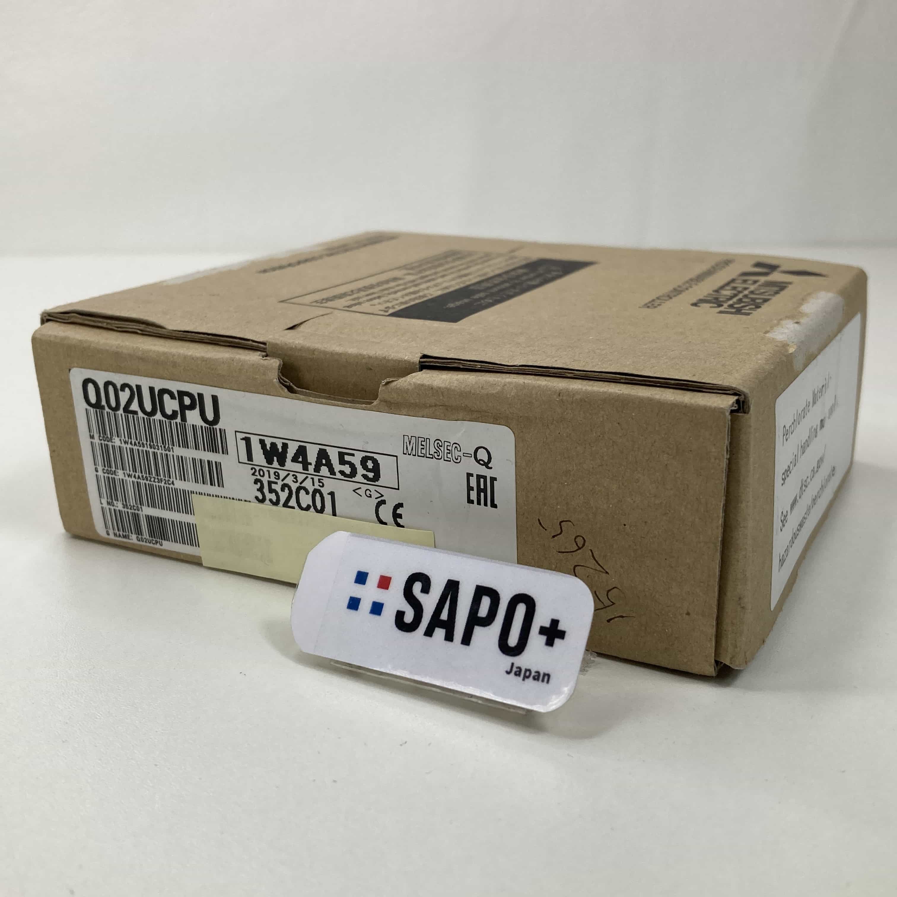 Q02UCPU 2019年製 ユニバーサルモデルQCPU 三菱電機
