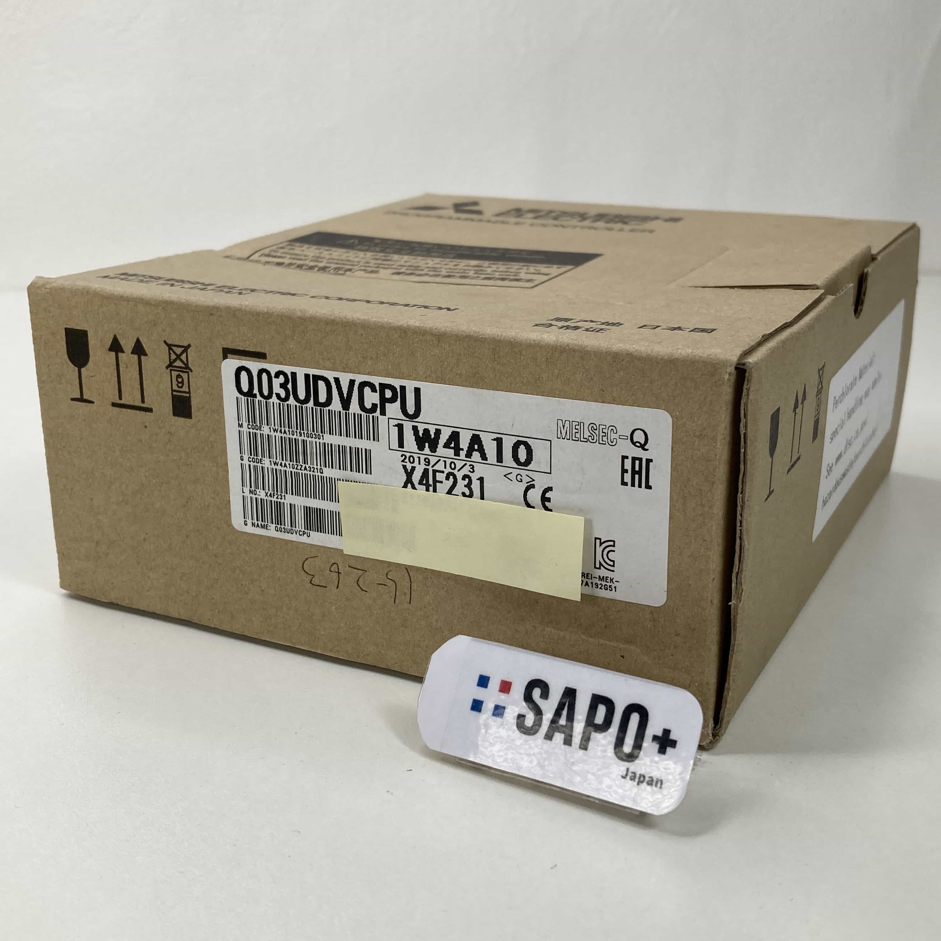 Q03UDVCPU 2019年製 高速タイプユニバーサルモデルQCPU 三菱電機