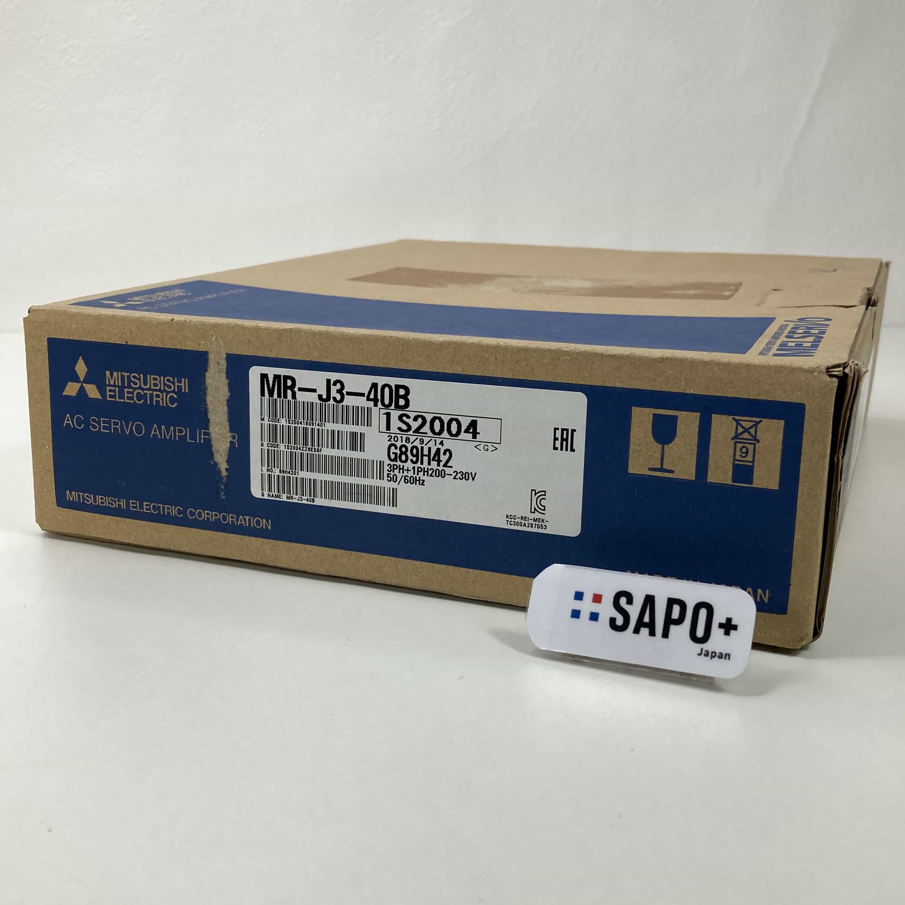 MR-J3-40B 2018年製 ACサーボアンプ 三菱電機