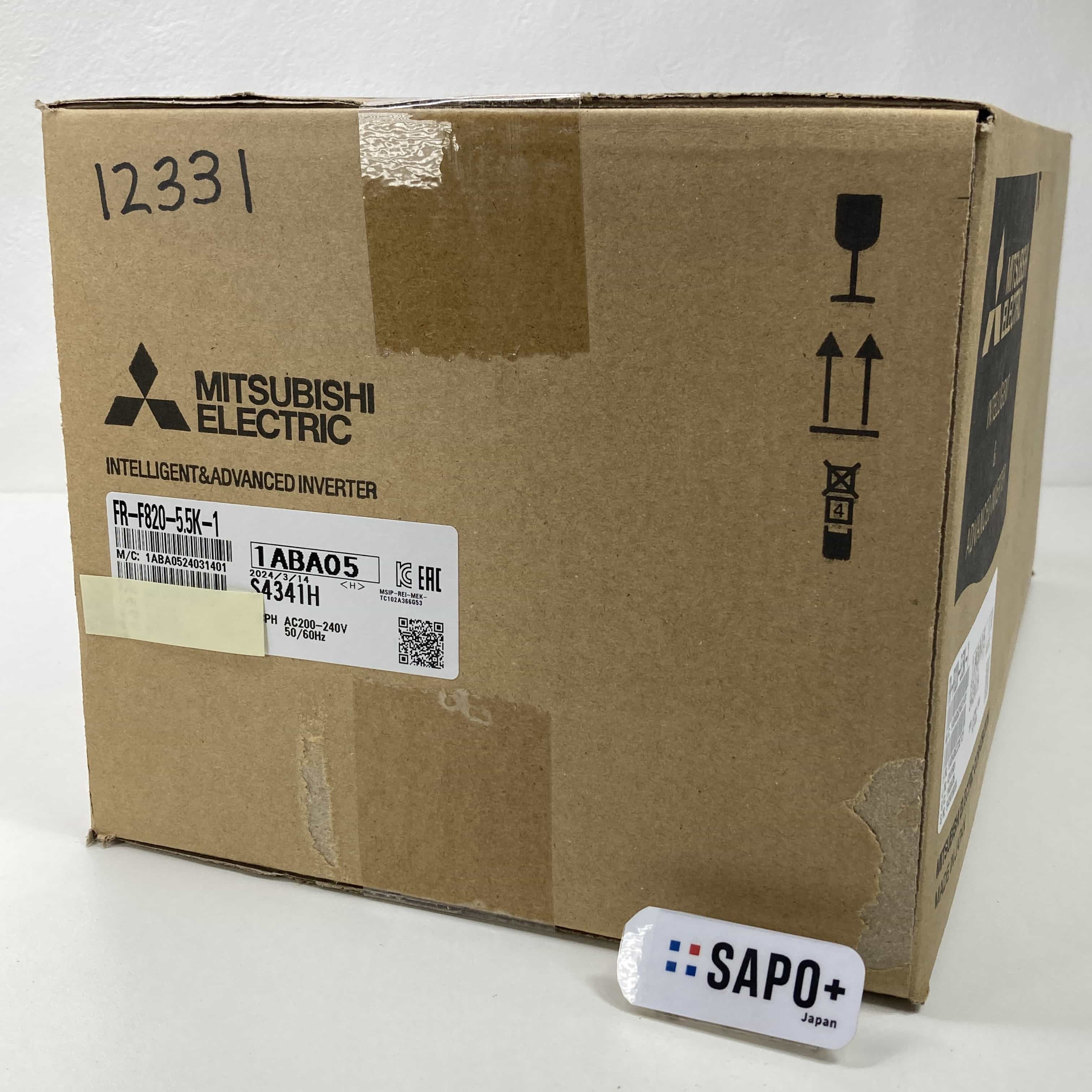 FR-F820-5.5K-1 2024年製 ファン・ポンプ用省エネインバータ 三菱電機