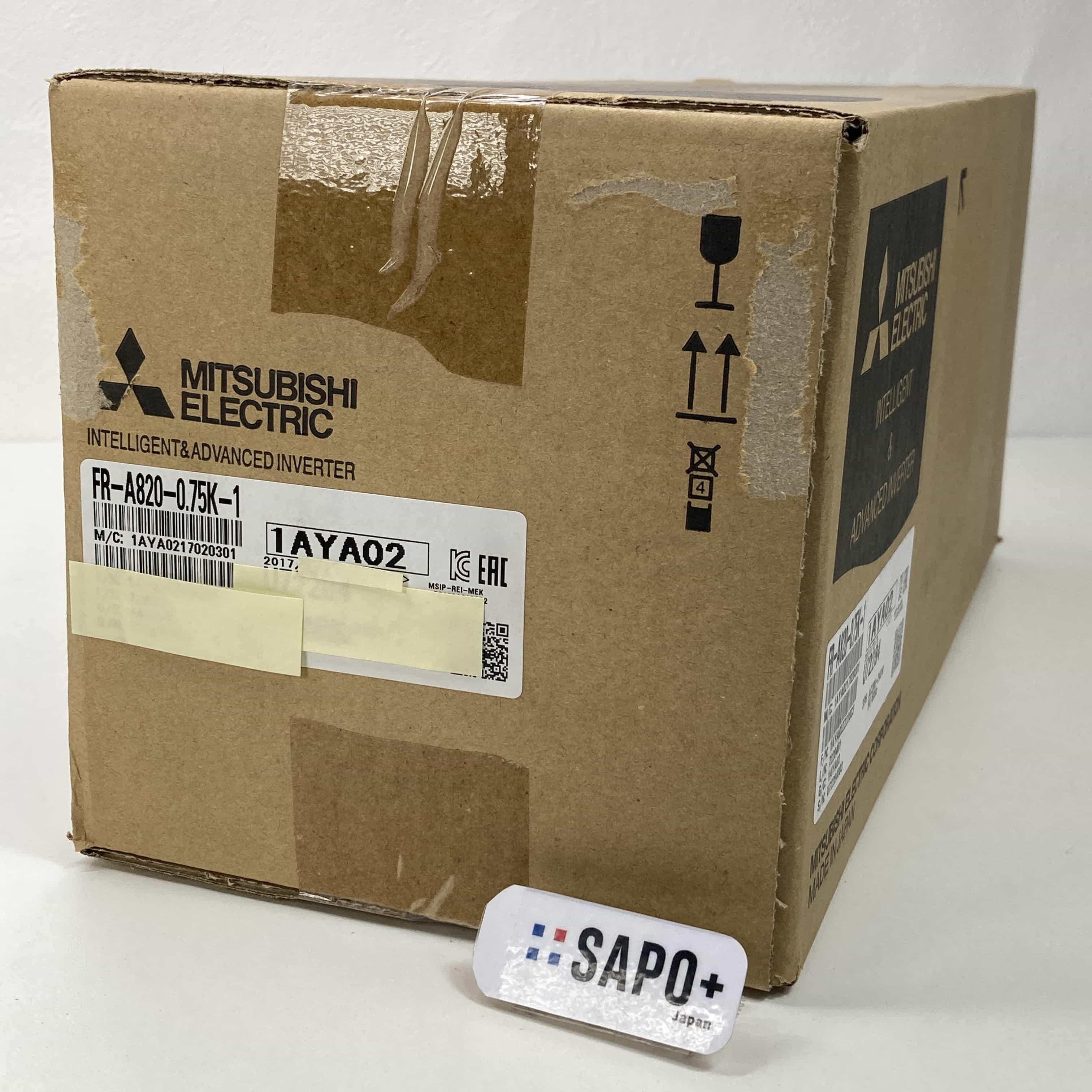 FR-A820-0.75K-1 2017年製 高機能・高性能インバータ 三菱電機