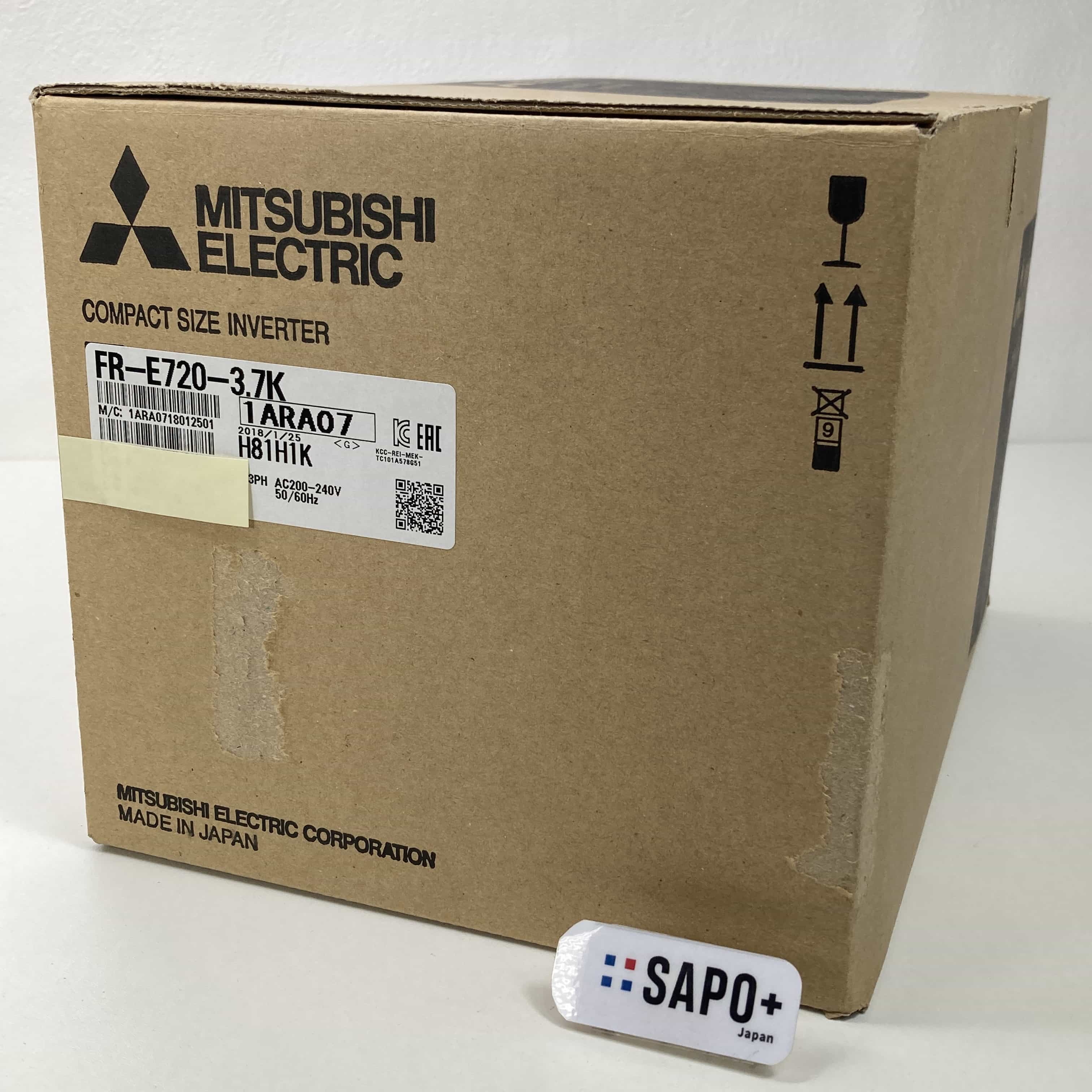 FR-E720-3.7K 2018年製 コンパクト形インバータ 三菱電機