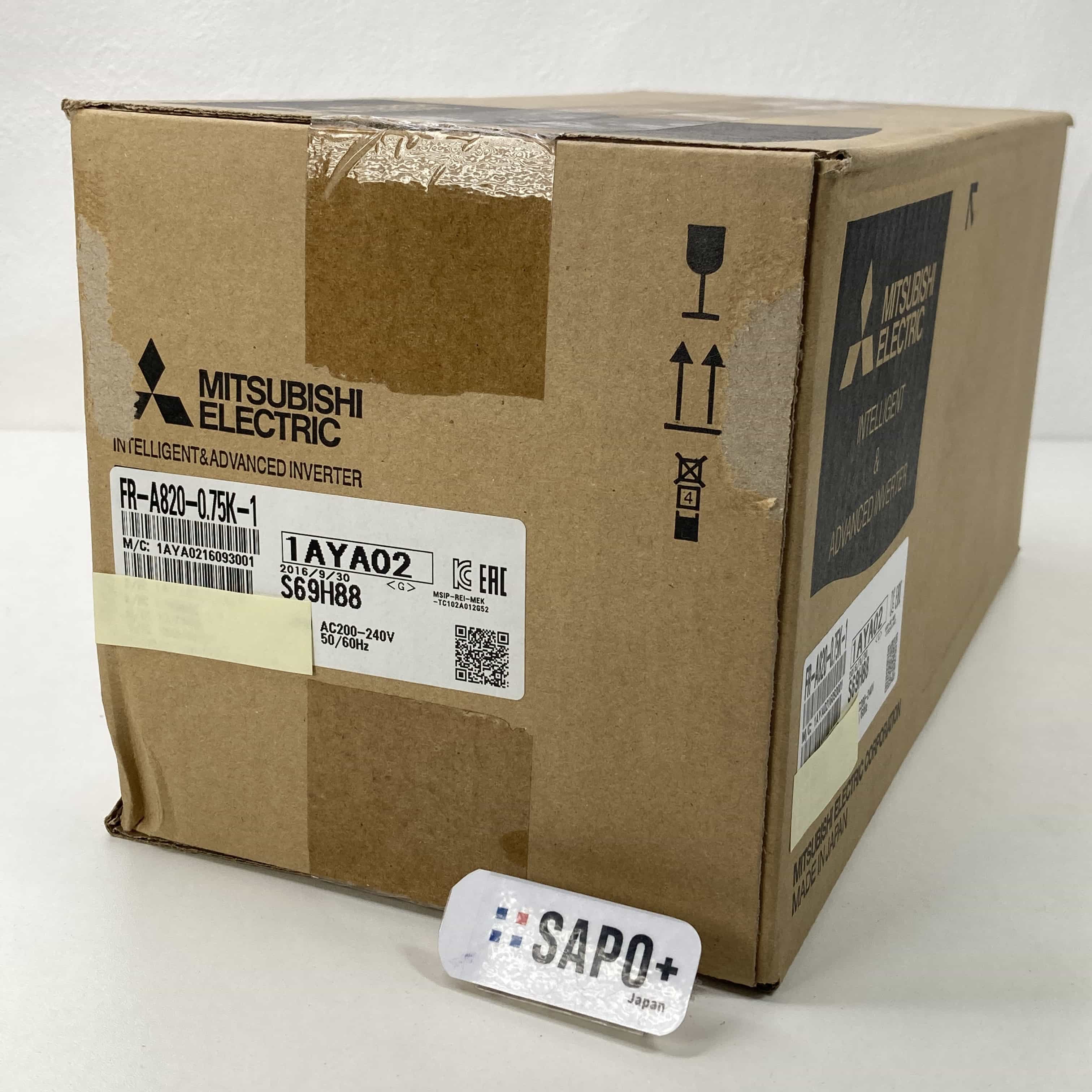 FR-A820-0.75K-1 2016年製 高機能・高性能インバータ 三菱電機