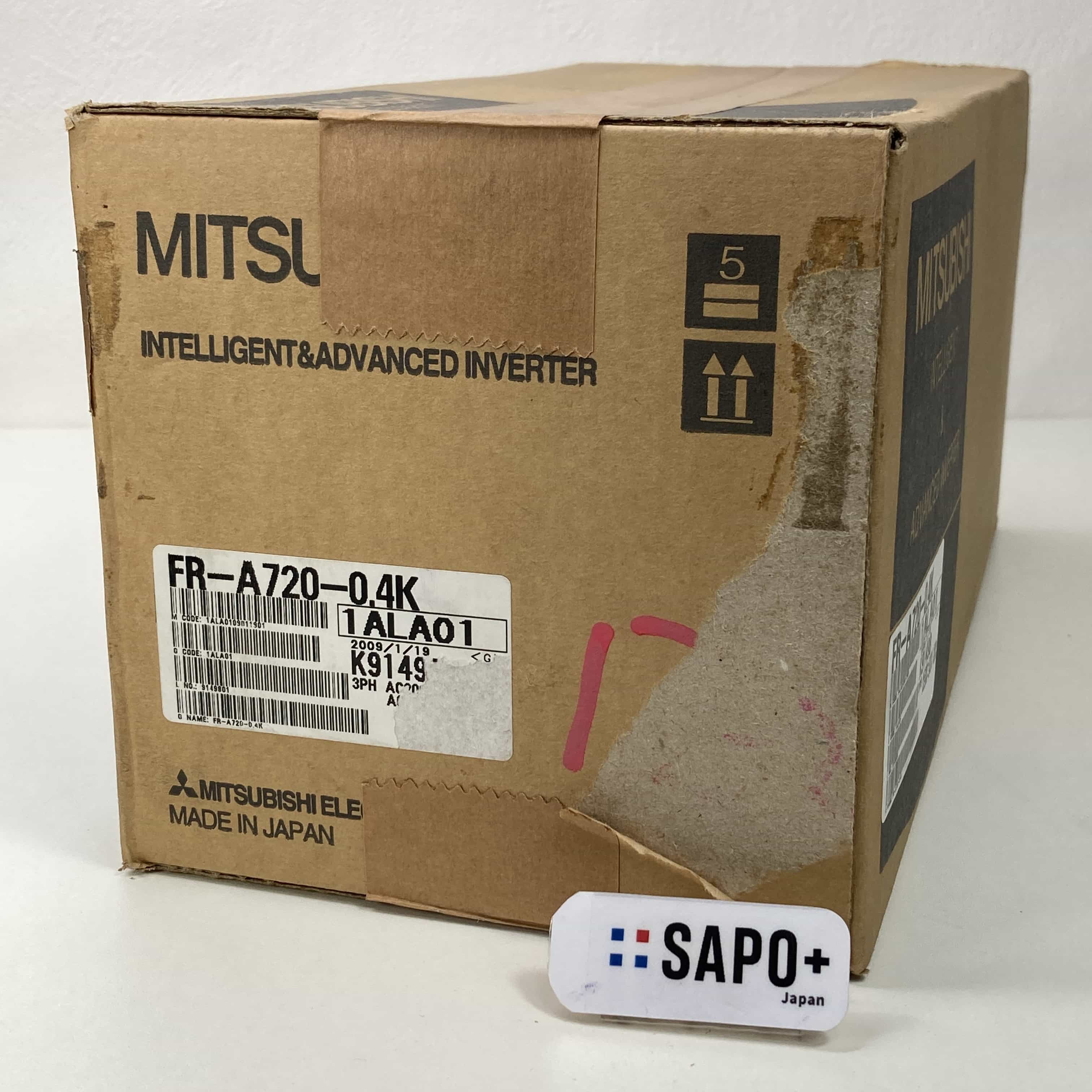 FR-A720-0.4K 2009年製 インバータ 三菱電機