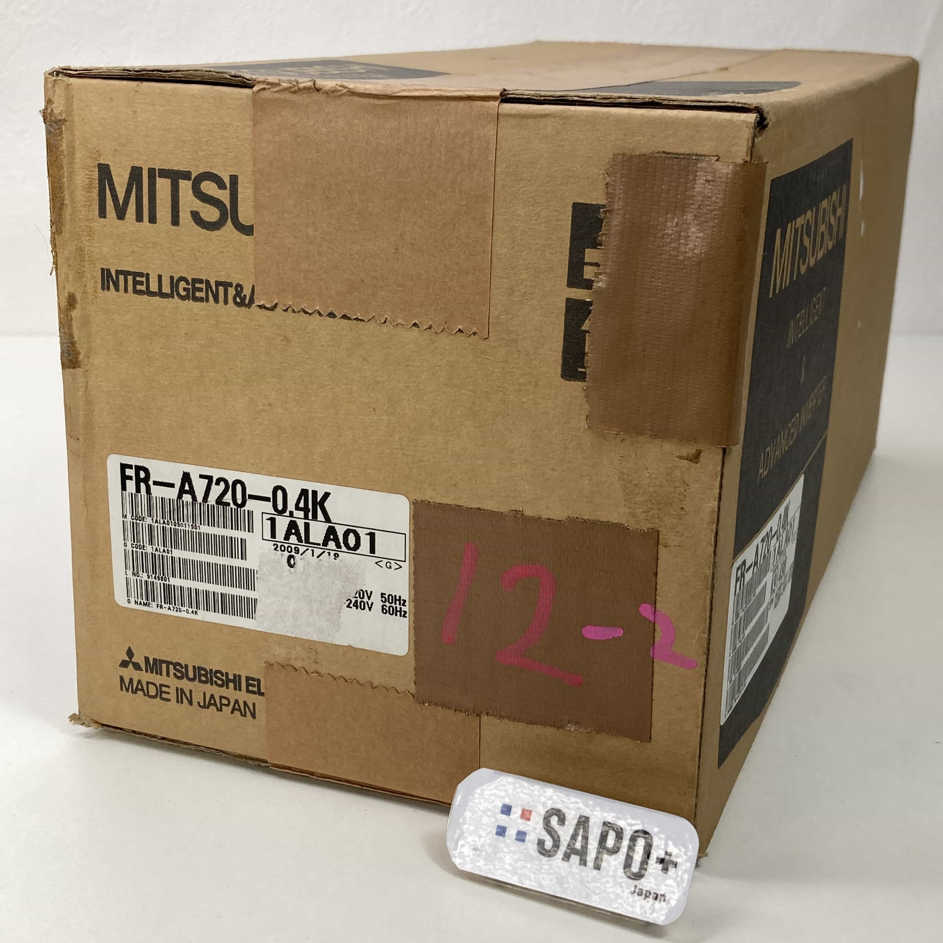 FR-A720-0.4K 2009年製 インバータ 三菱電機