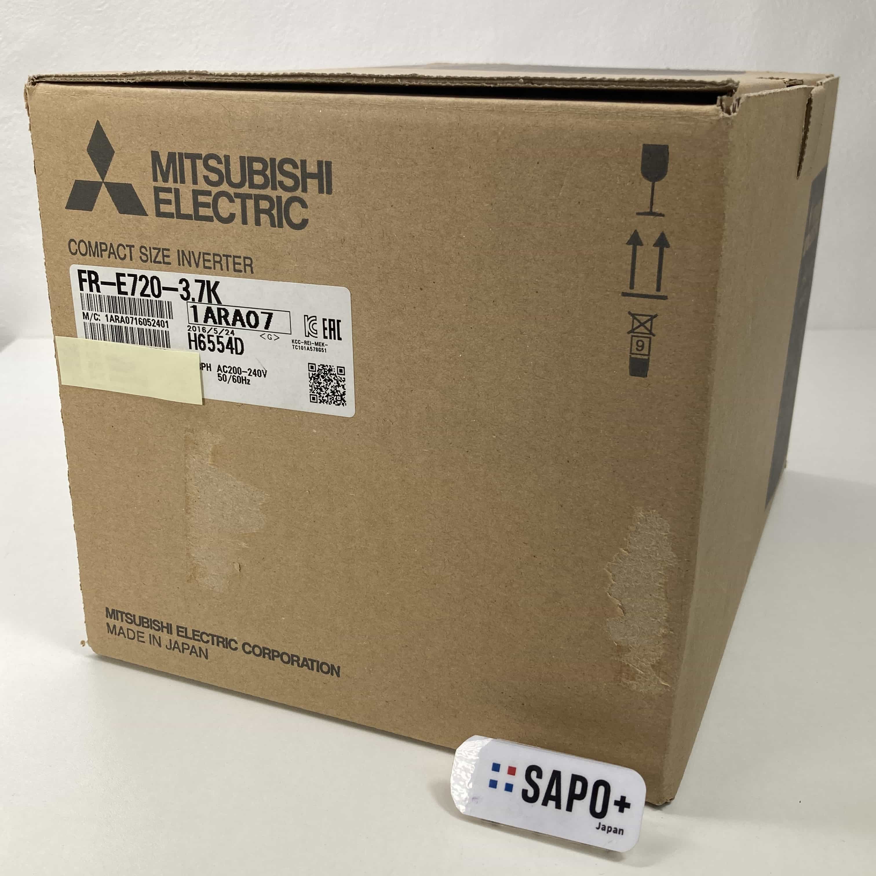FR-E720-3.7K 2016年製 取説無 コンパクト形インバータ 三菱電機