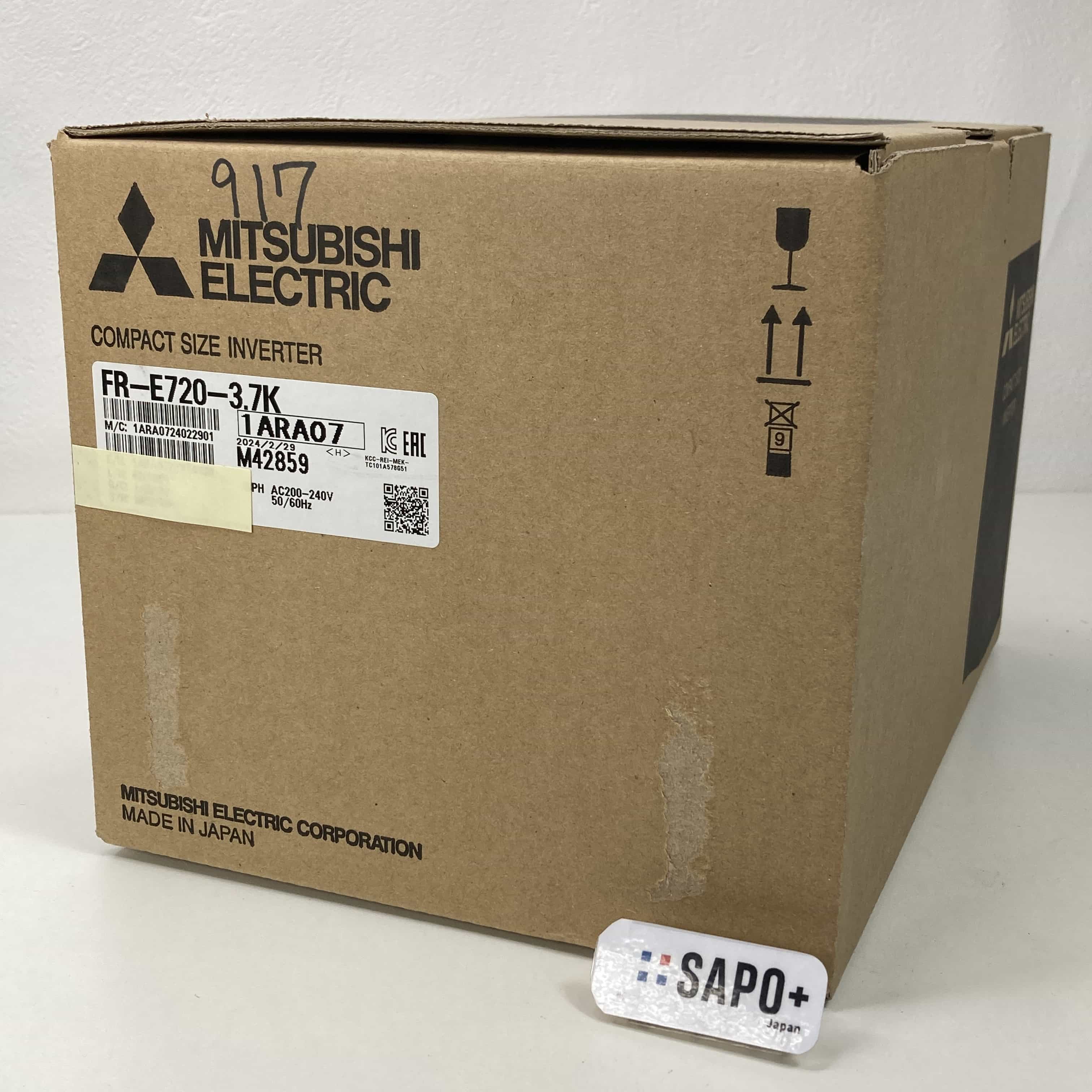 FR-E720-3.7K 2024年製 コンパクト形インバータ 三菱電機