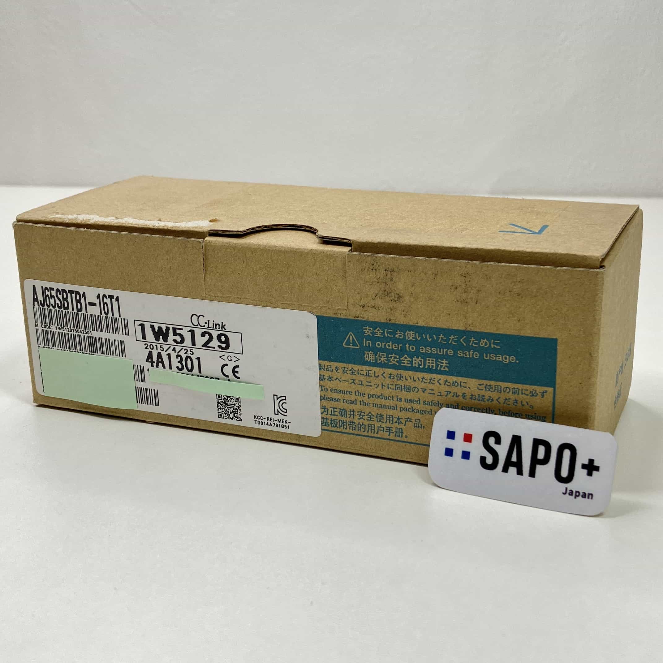 AJ65SBTB1-16T1 2015年製 CC-Link小形タイプリモートI/Oユニット（出力） 三菱電機