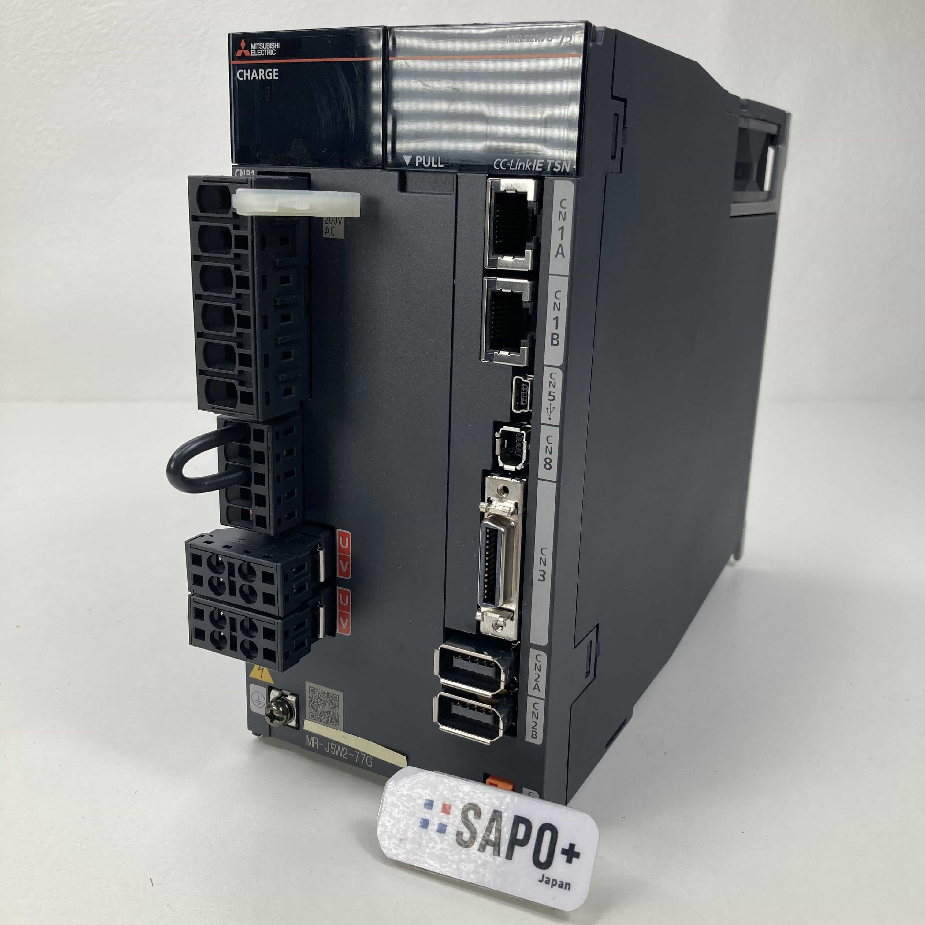 MR-J5W2-77G 2022年製 取付のみ CN8コネクタ無 サーボアンプ 三菱電機