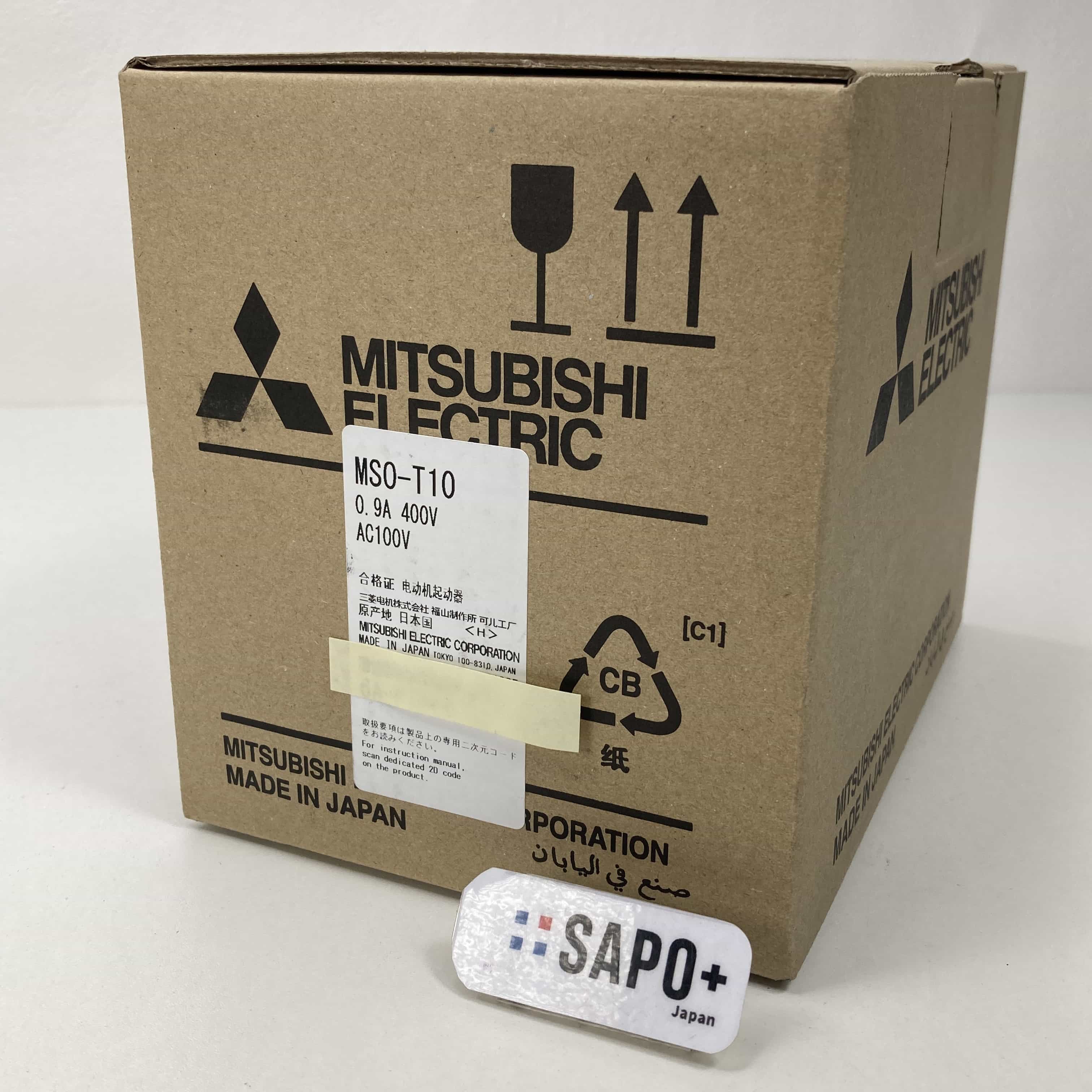 MSO-T10 0.9A 400V AC100V   電磁開閉器 三菱電機