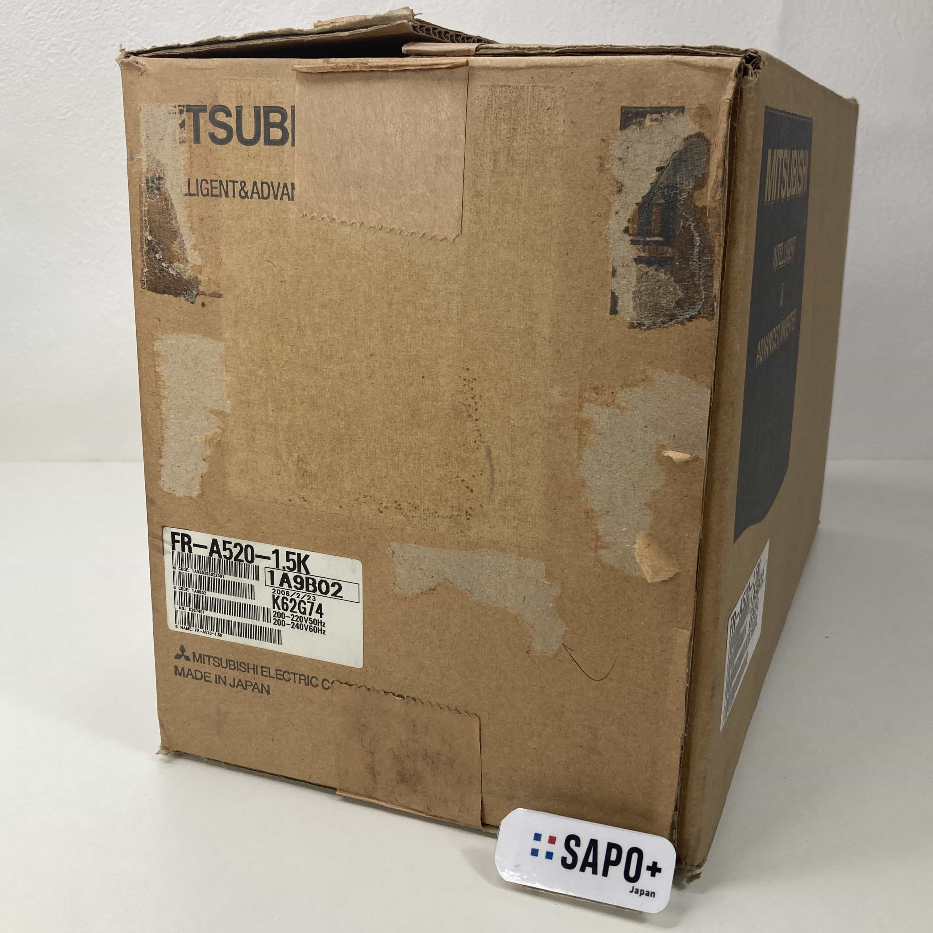 FR-A520-1.5K 2006年製 箱開封済 高機能・高性能インバータ 三菱電機