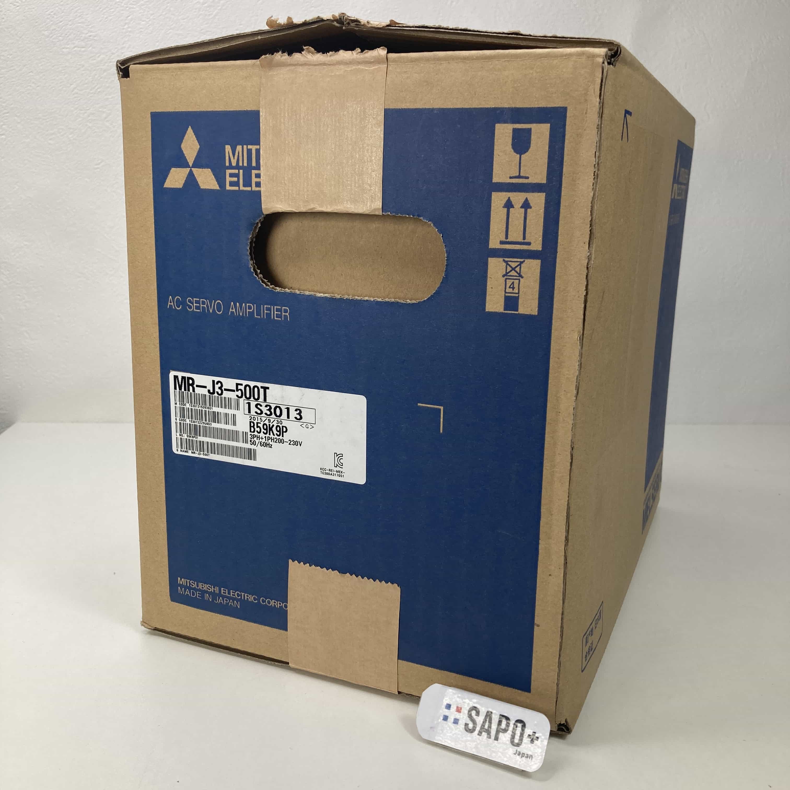MR-J3-500T 2015年製 箱開封済 ACサーボアンプ 三菱電機