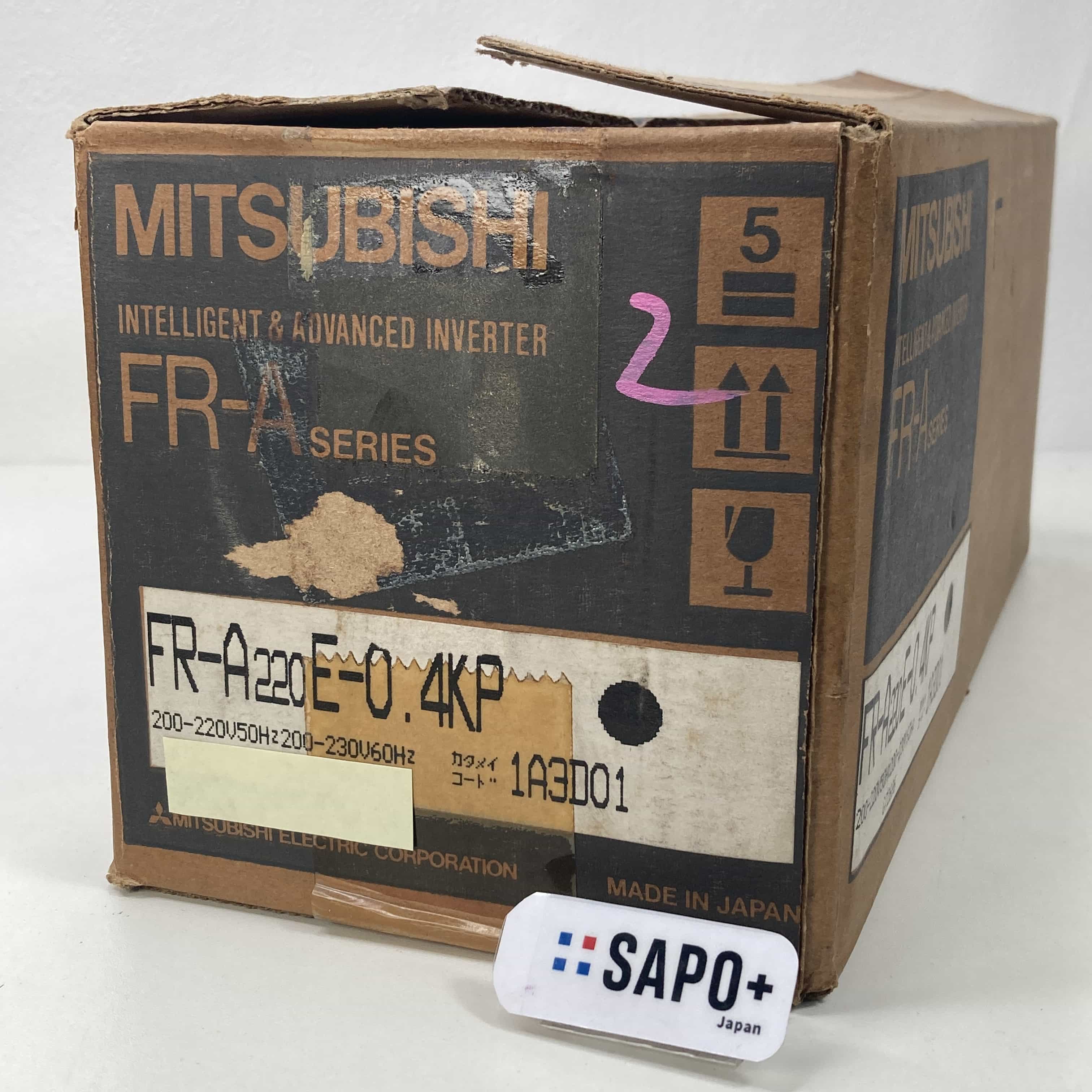 FR-A220E-0.4KP 高機能・高性能インバータ 三菱電機