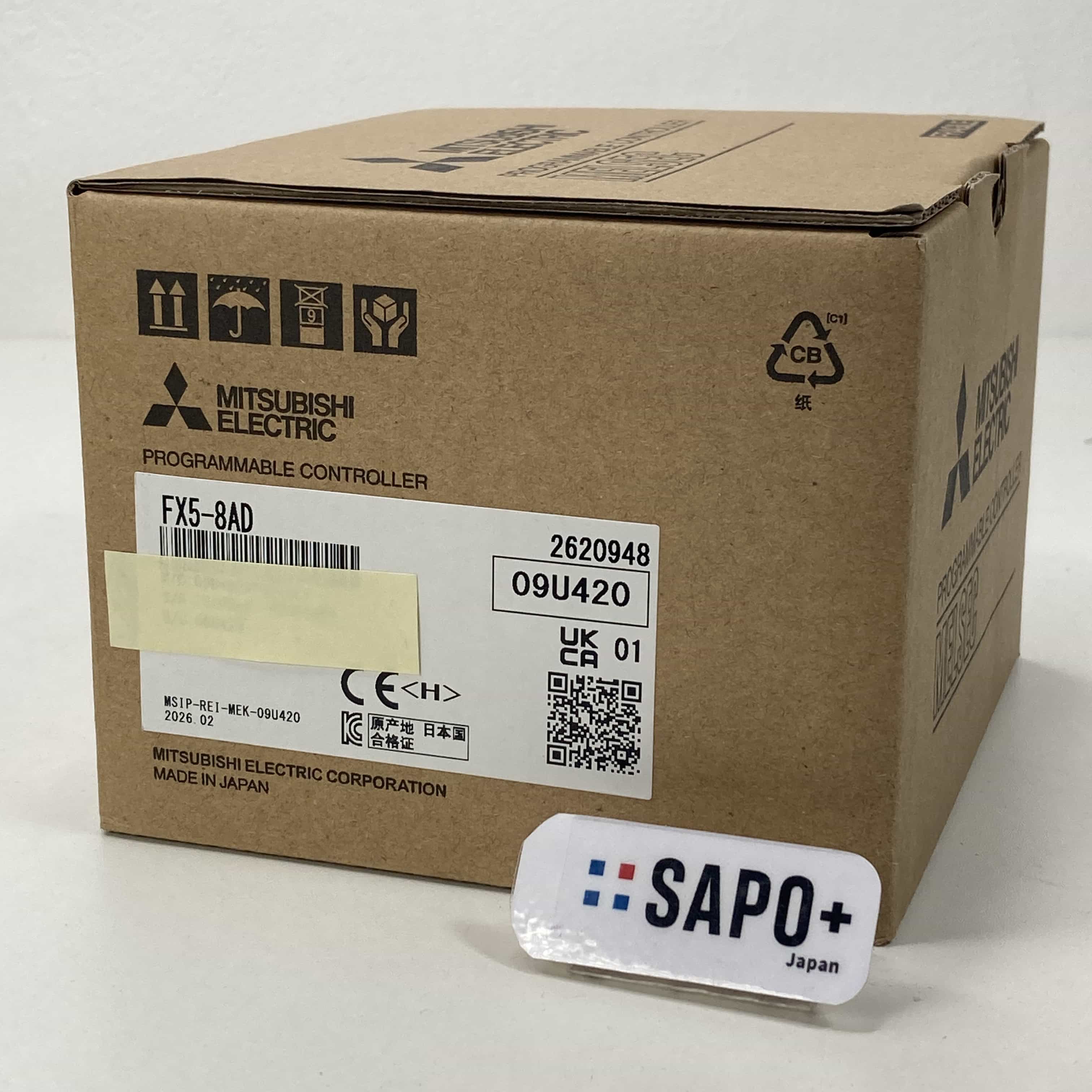 FX5-8AD 2026年製 アナログ入力ユニット 三菱電機