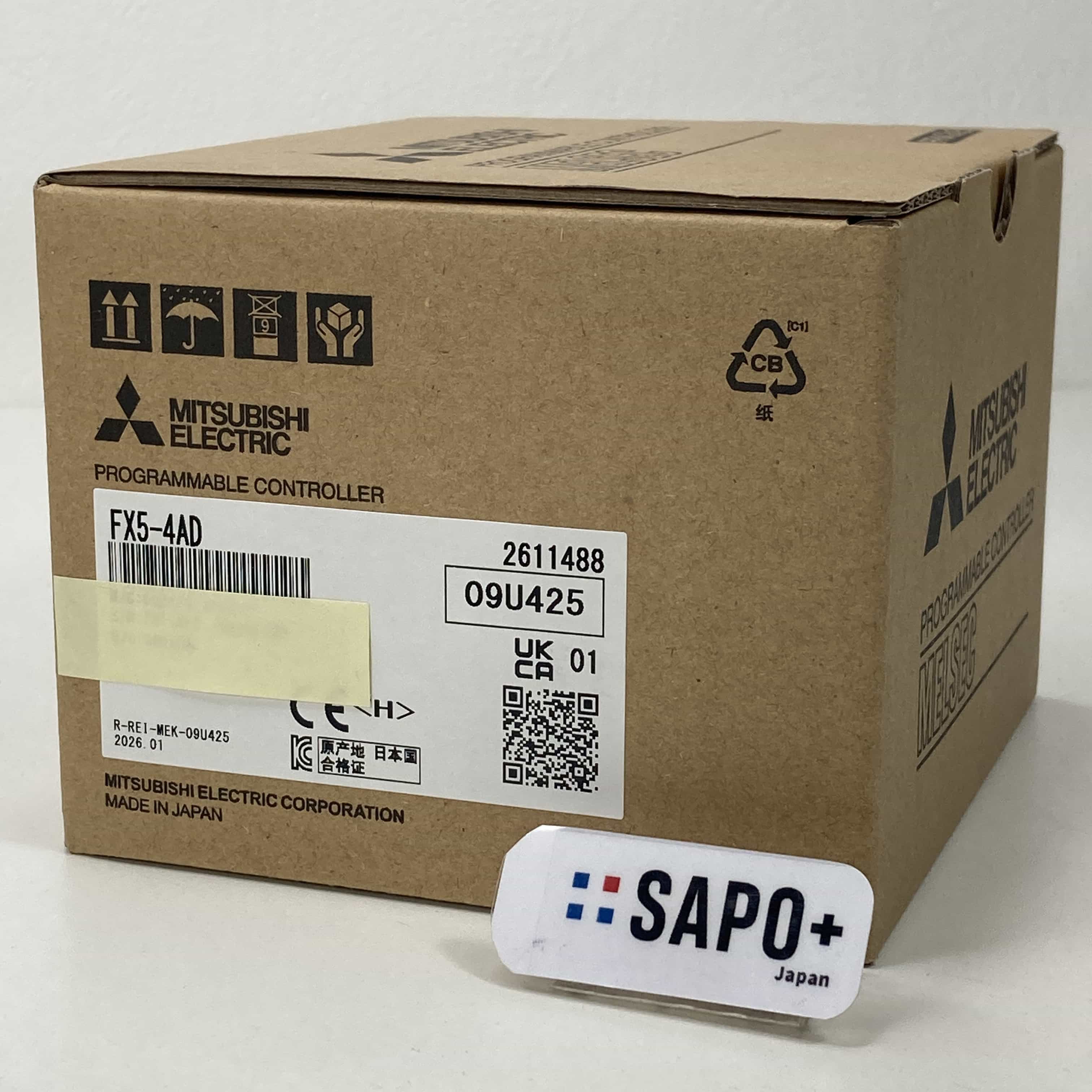 FX5-4AD 2026年製 アナログ入力ユニット 三菱電機