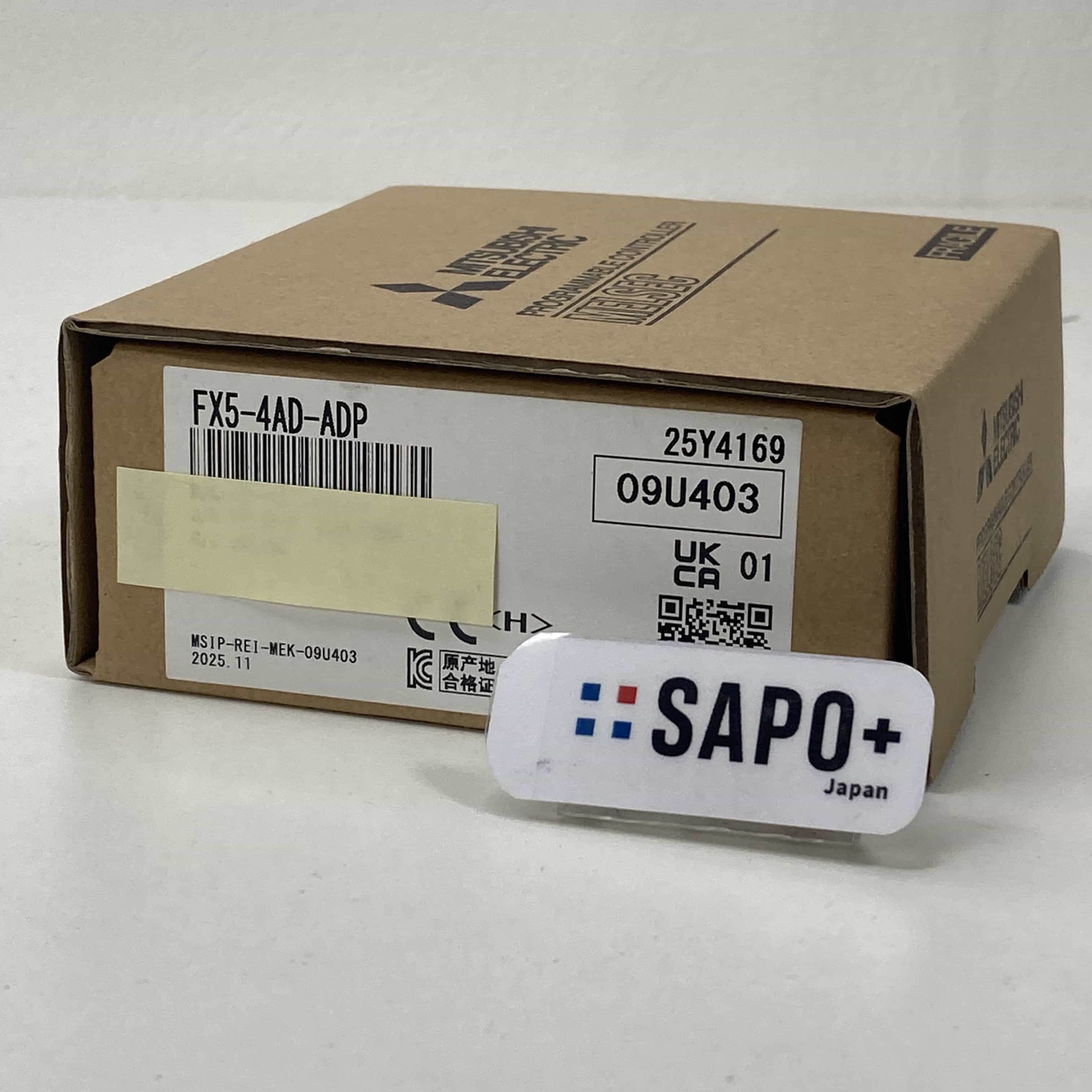 FX5-4AD-ADP 2025年製 アナログ入力アダプタ 三菱電機
