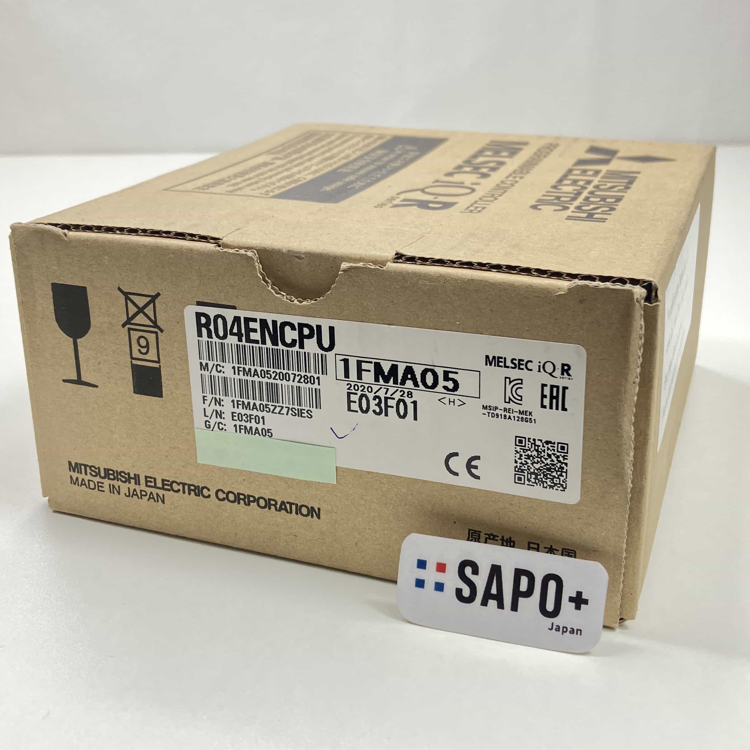 R04ENCPU 2020年製 内袋開封済 CPUユニット（ネットワーク機能内蔵） 三菱電機