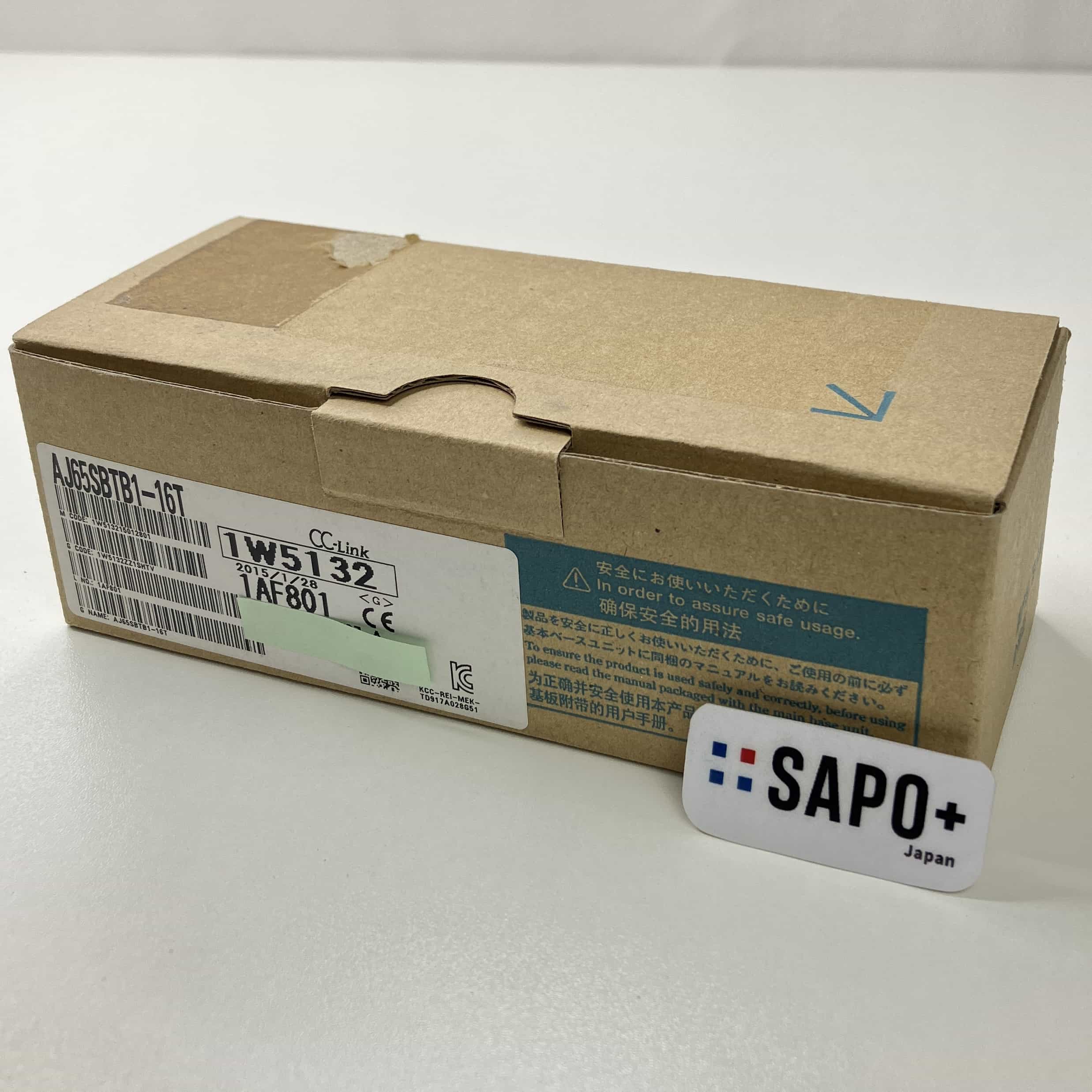 AJ65SBTB1-16T 2015年製 CC-Link小形タイプリモートI/Oユニット（出力） 三菱電機
