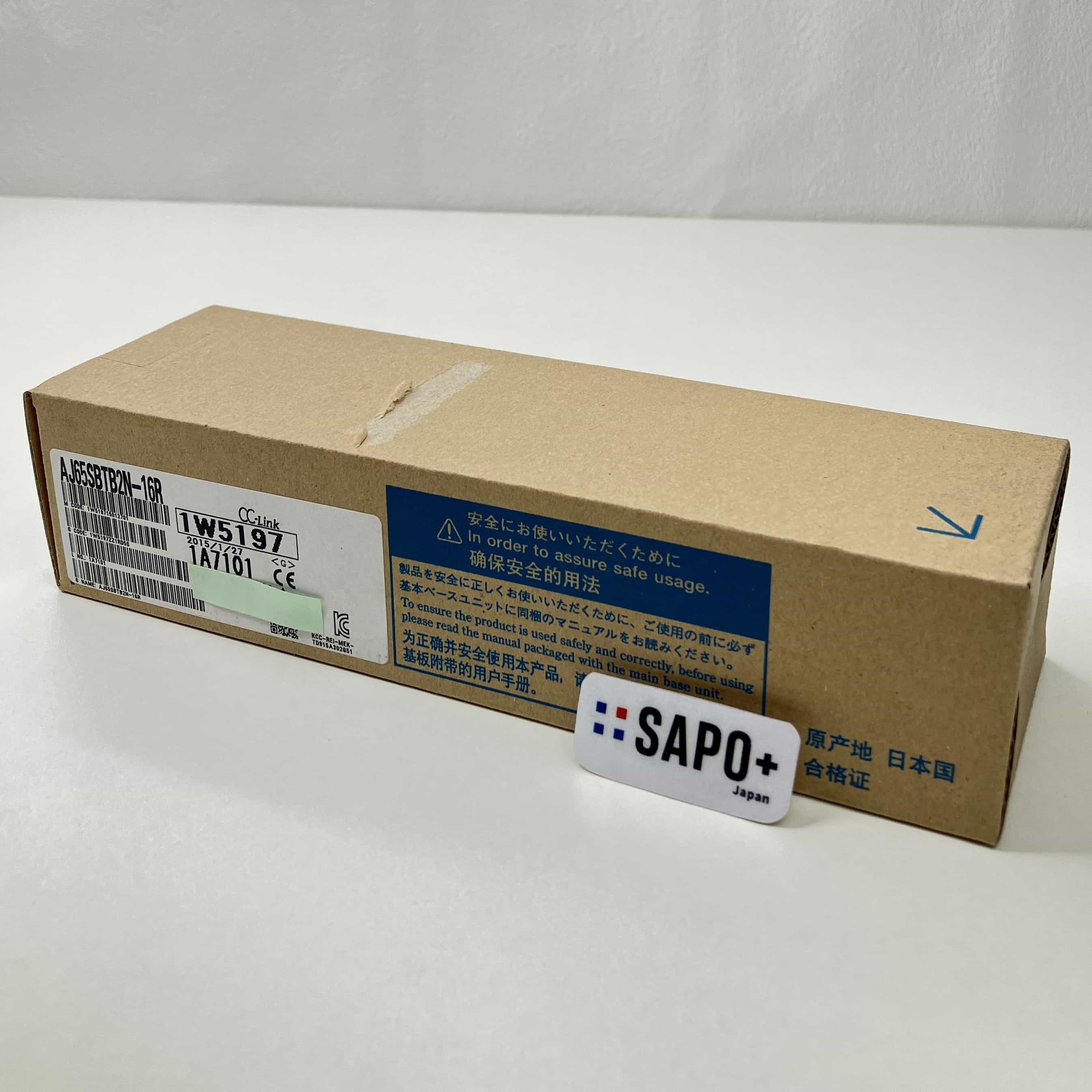 AJ65SBTB2N-16R 2015年製 CC-Link小形タイプリモートI/Oユニット（接点出力） 三菱電機