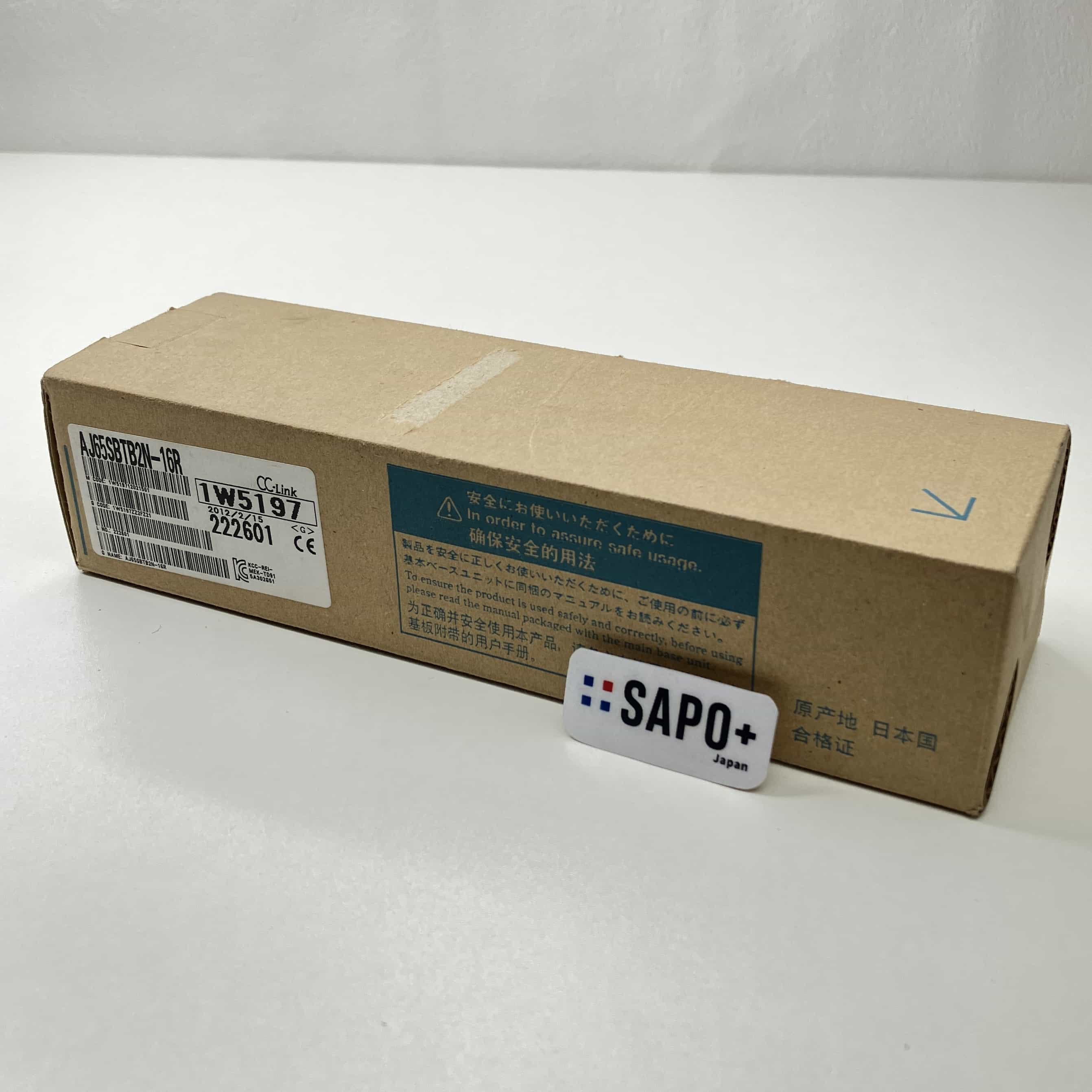 AJ65SBTB2N-16R 2012年製 内袋開封済 CC-Link小形タイプリモートI/Oユニット（接点出力） 三菱電機