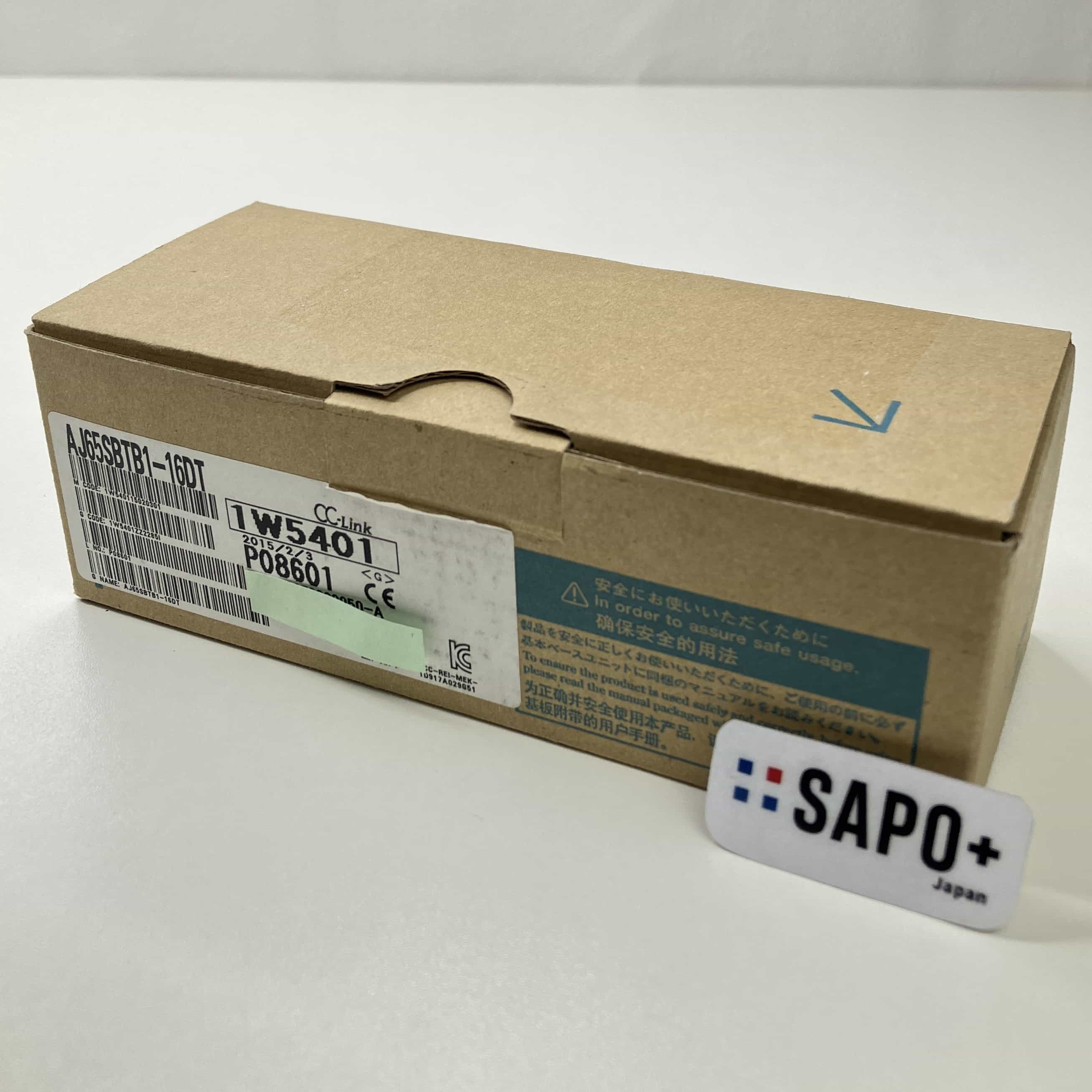 AJ65SBTB1-16DT 2015年製 内袋開封済 CC-Link小形タイプリモートI/Oユニット（入出力混合） 三菱電機