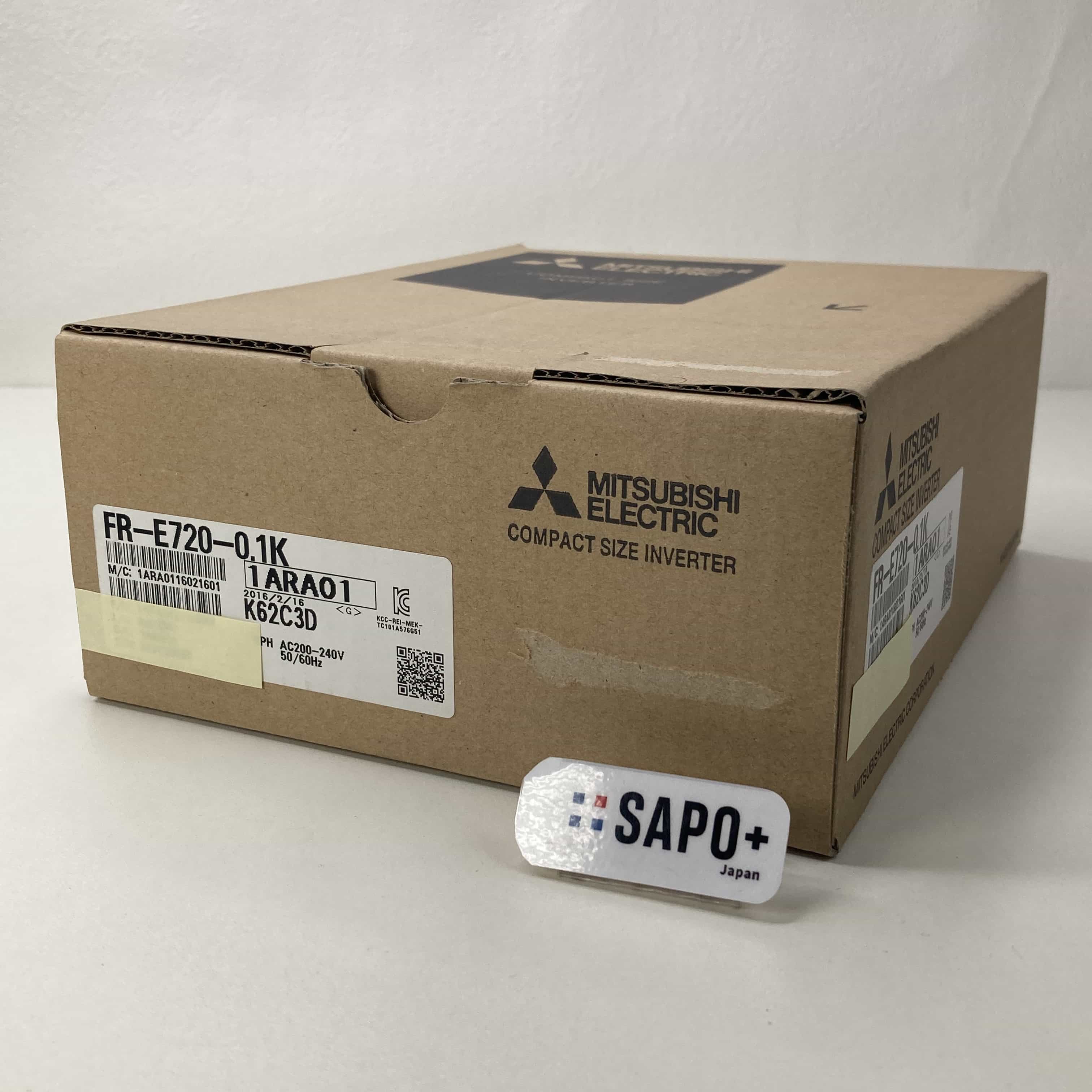 FR-E720-0.1K 2016年製 コンパクト形インバータ 三菱電機