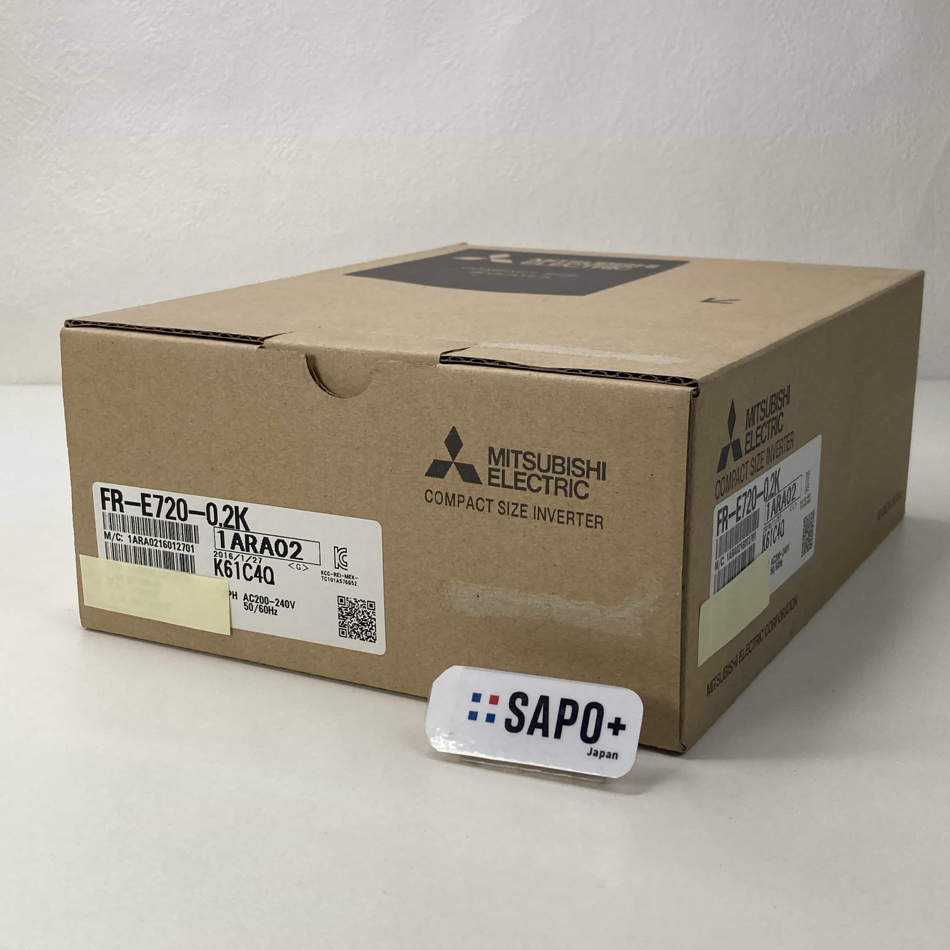 FR-E720-0.2K 2016年製 コンパクト形インバータ 三菱電機