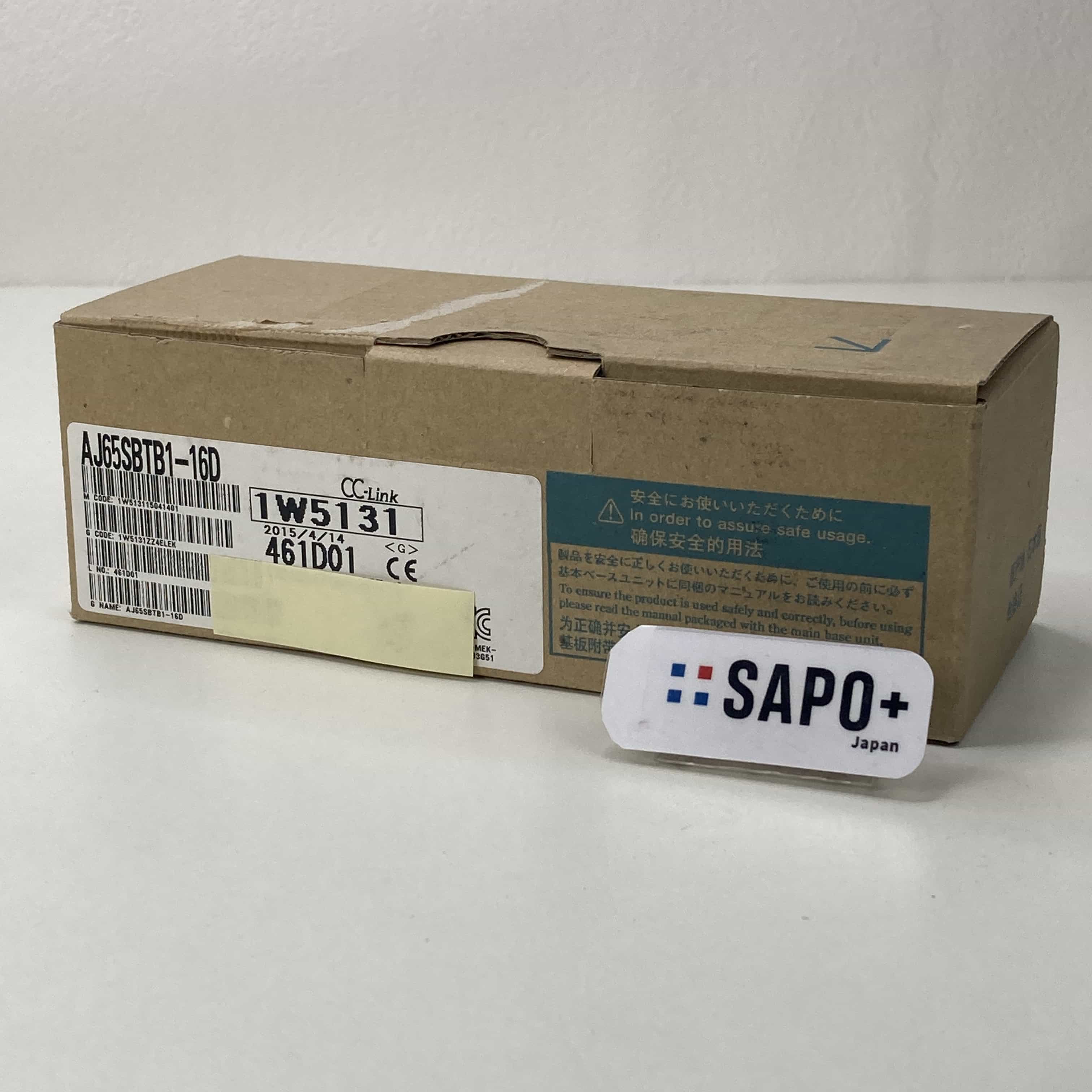 AJ65SBTB1-16D 2015年製 CC-Link小形タイプリモートI/Oユニット 三菱電機