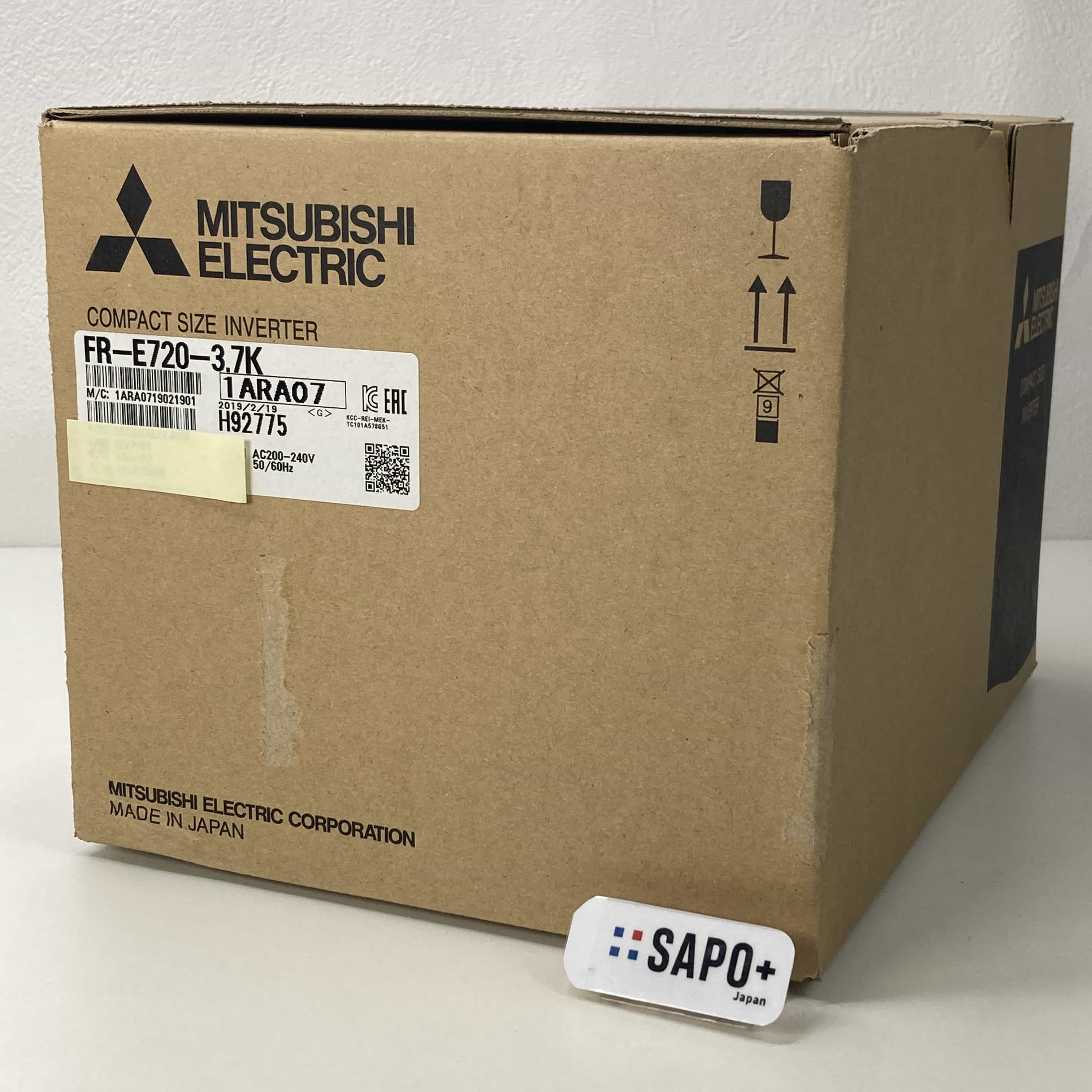 FR-E720-3.7K 2019年製 コンパクト形インバータ 三菱電機