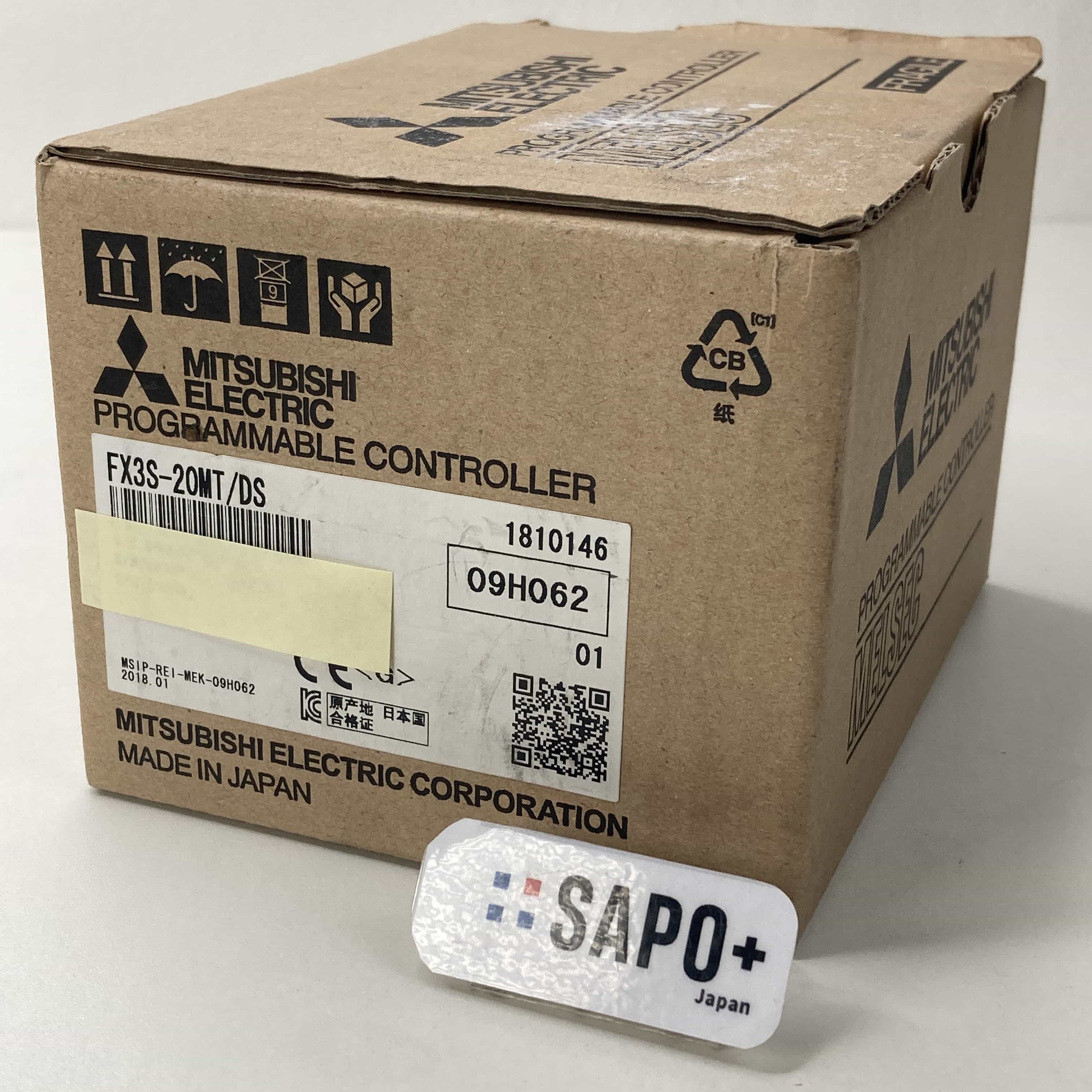 FX3S-20MT/DS 2018年製 マイクロシーケンサ基本ユニット 三菱電機