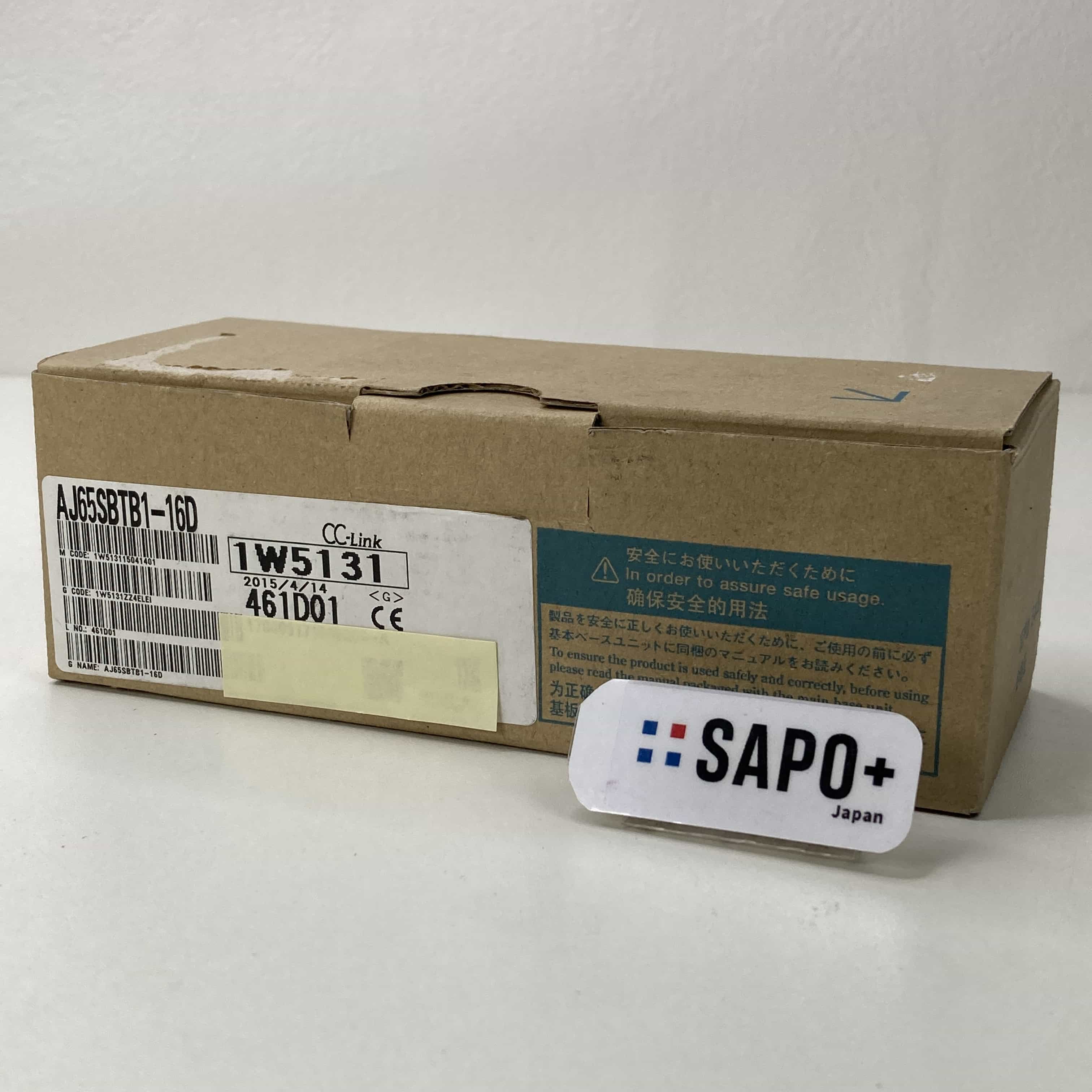 AJ65SBTB1-16D 2015年製 内袋開封済 CC-Link小形タイプリモートI/Oユニット 三菱電機