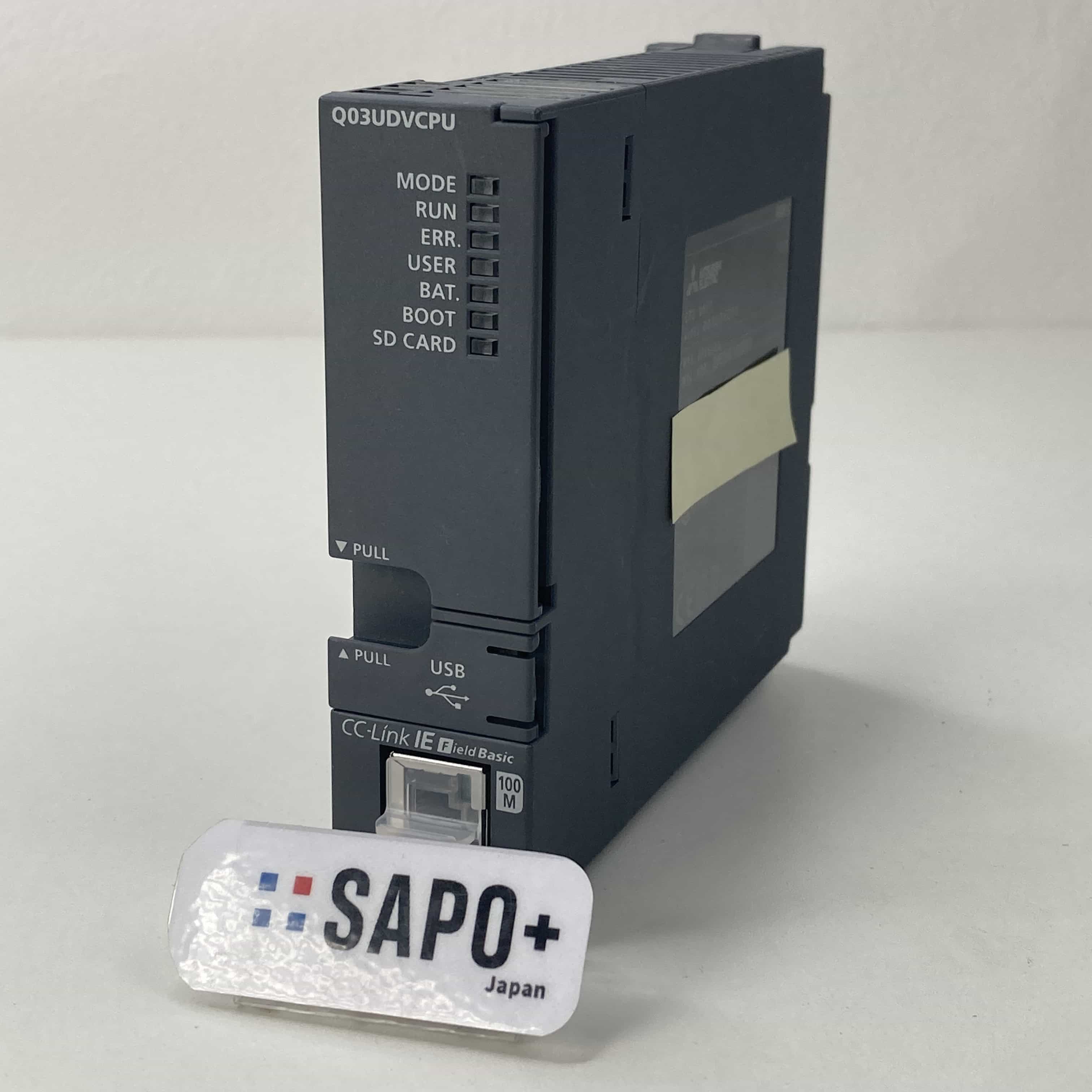 Q03UDVCPU 2020年製 美品/動作確認済 高速タイプユニバーサルモデルQCPU 三菱電機