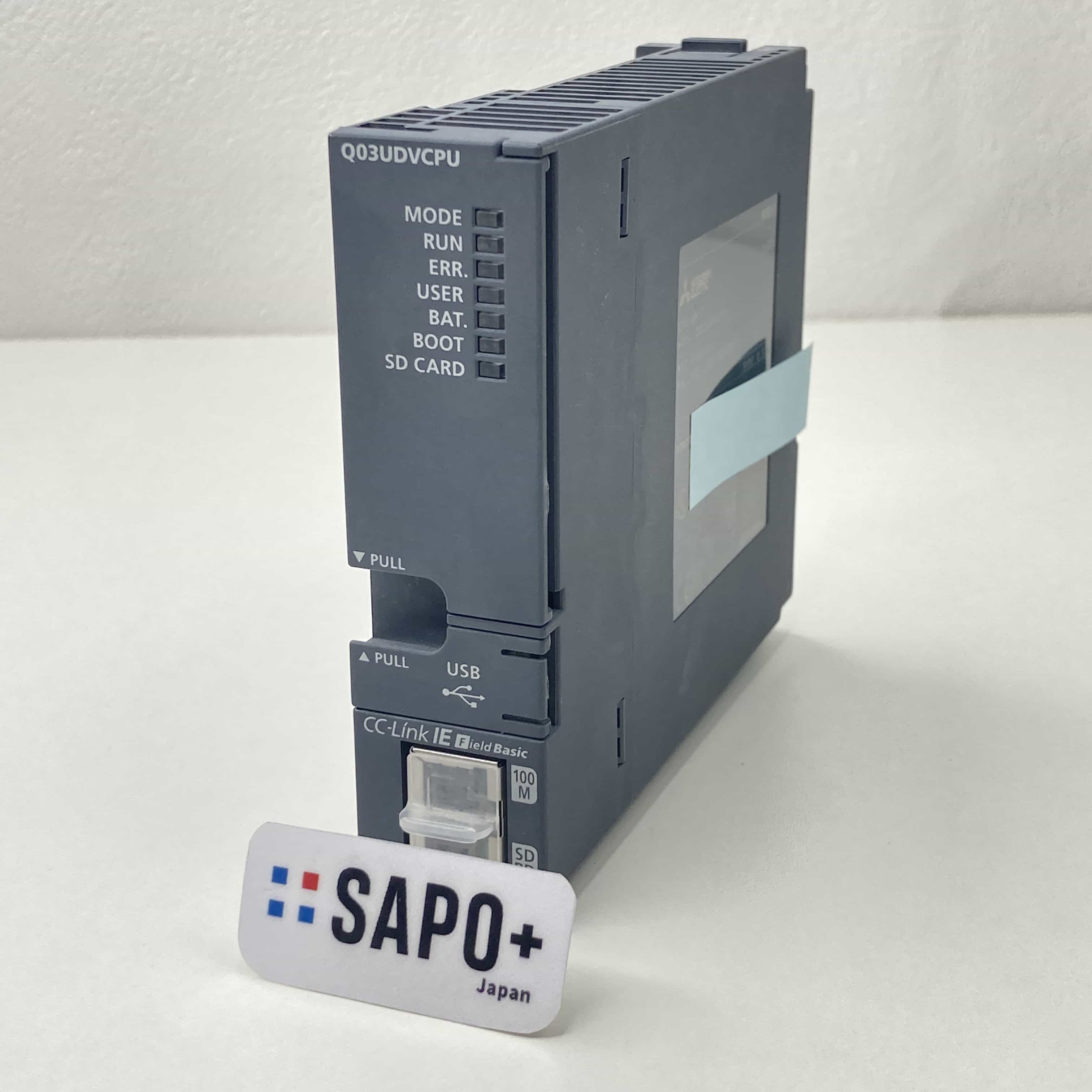 Q03UDVCPU 2021年製 動作確認済 高速タイプユニバーサルモデルQCPU 三菱電機