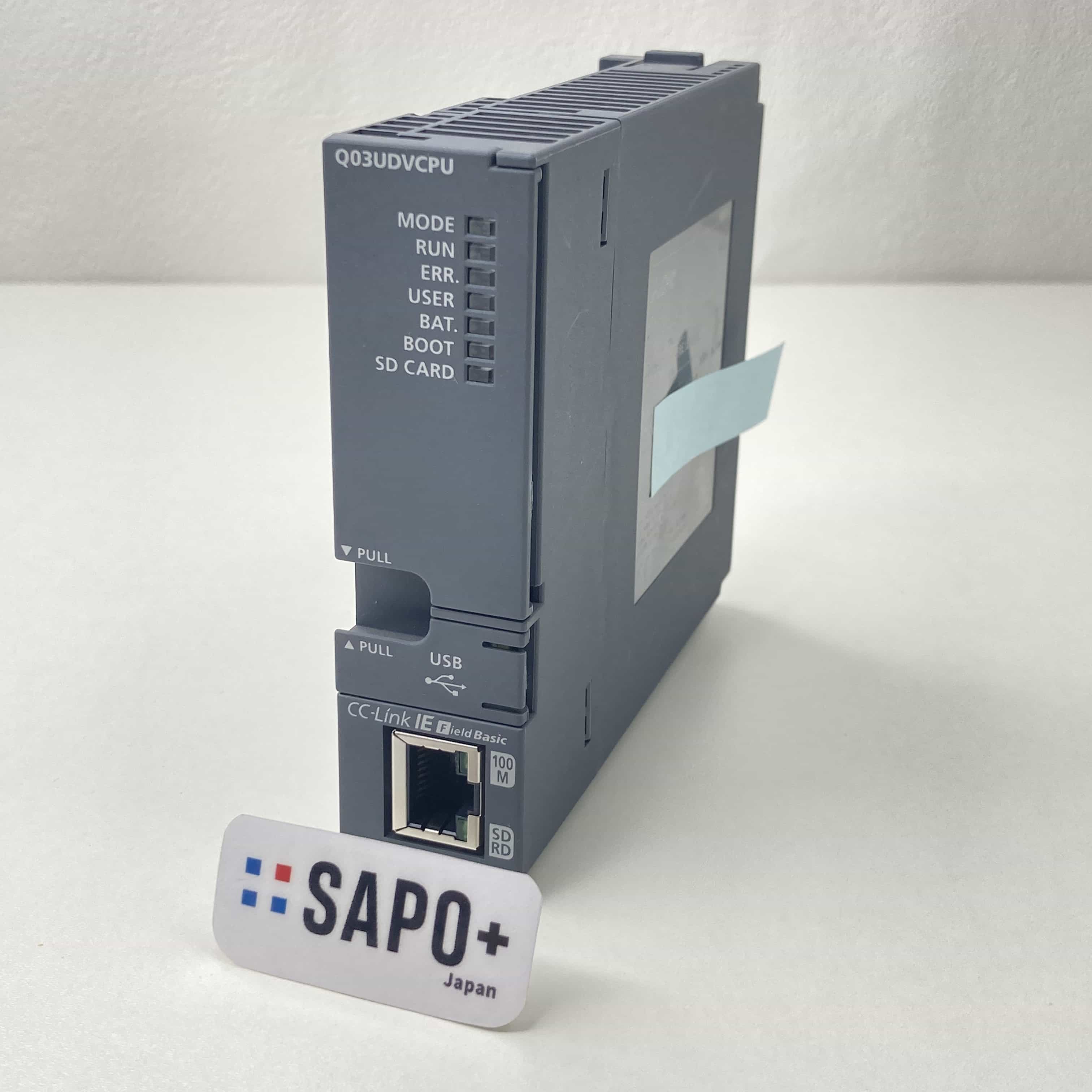 Q03UDVCPU 2020年製 動作確認済 高速タイプユニバーサルモデルQCPU 三菱電機