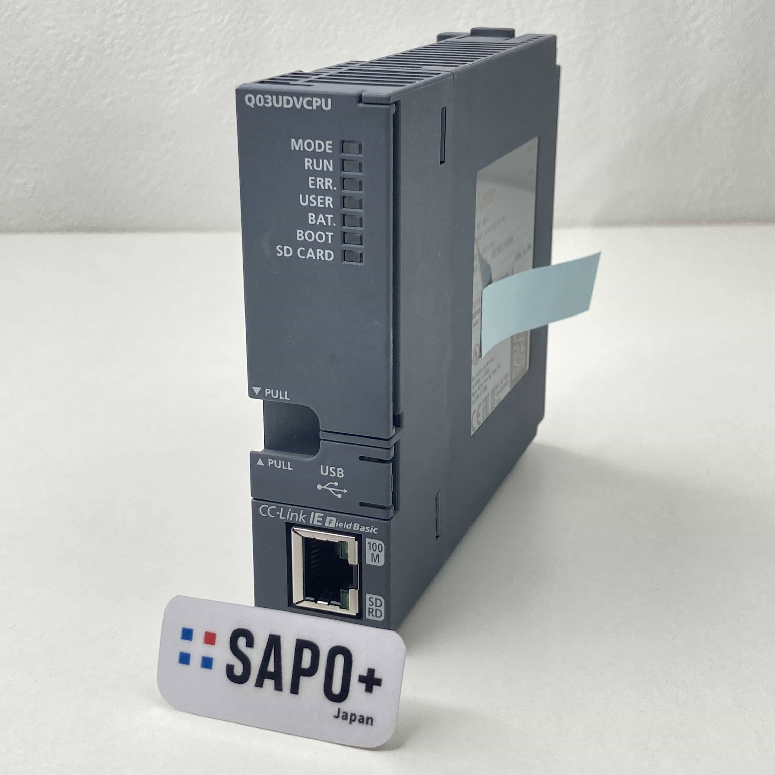 Q03UDVCPU 2019年製 動作確認済 高速タイプユニバーサルモデルQCPU 三菱電機