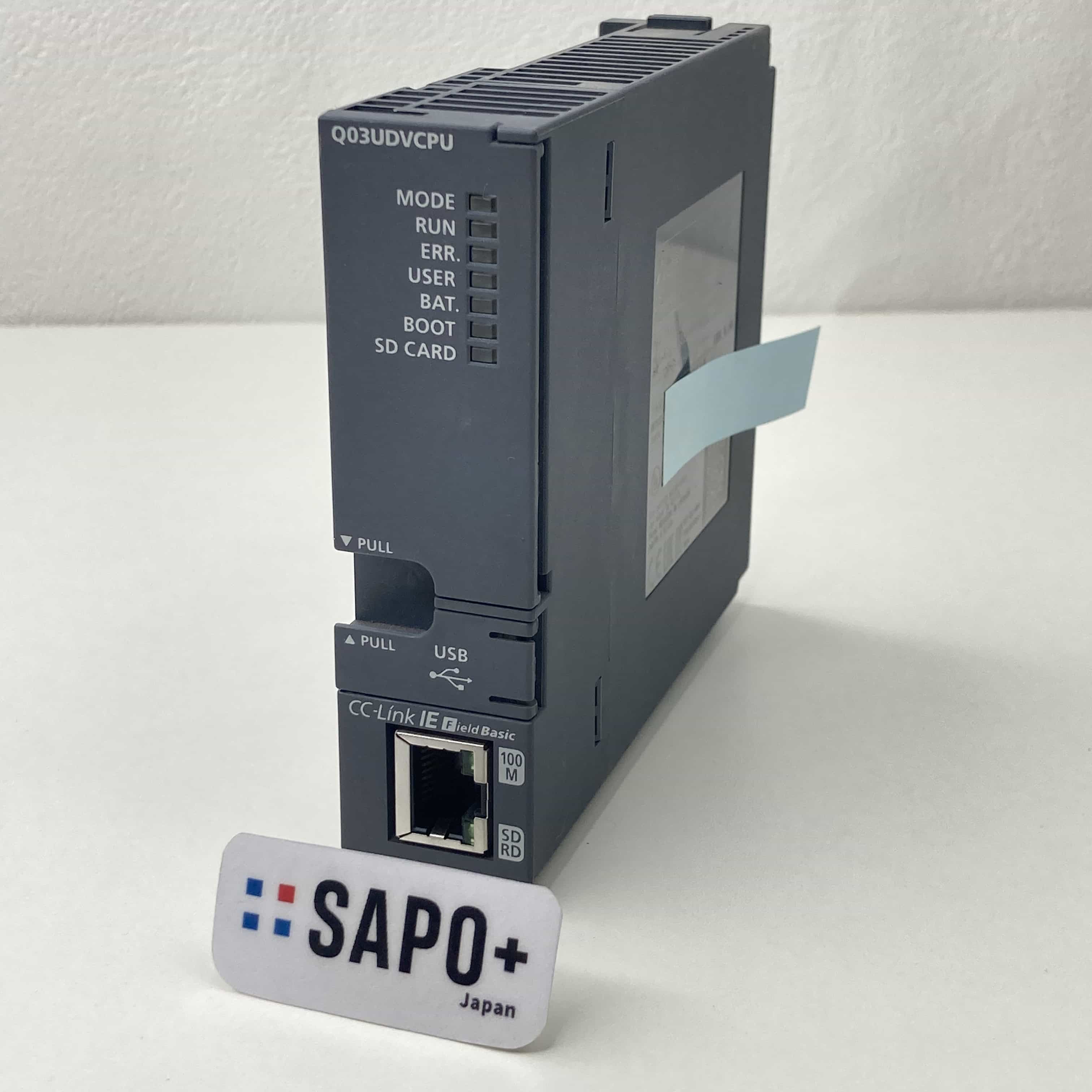 Q03UDVCPU 2018年製 動作確認済 高速タイプユニバーサルモデルQCPU 三菱電機