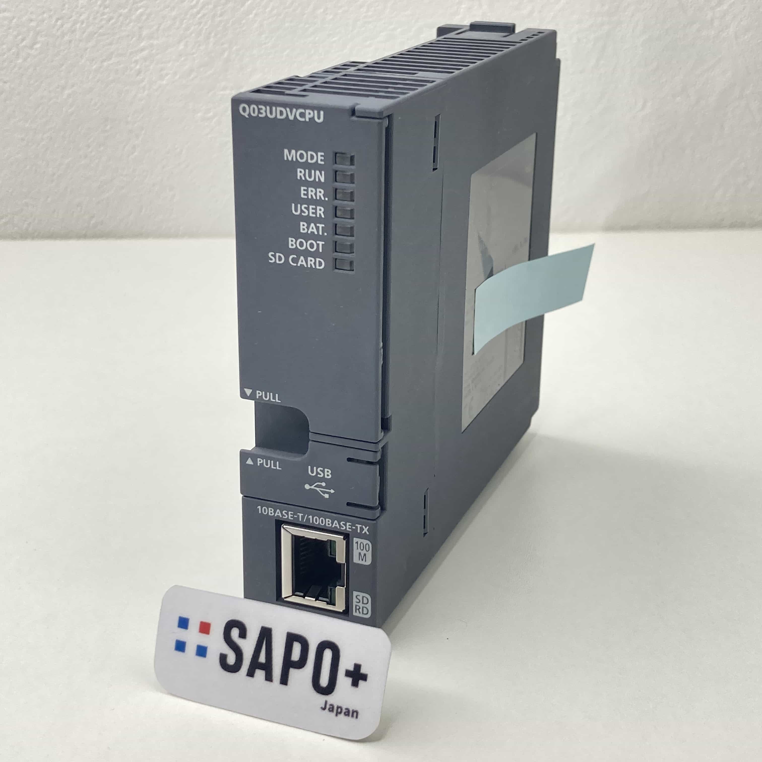 Q03UDVCPU 2016年製 動作確認済 高速タイプユニバーサルモデルQCPU 三菱電機