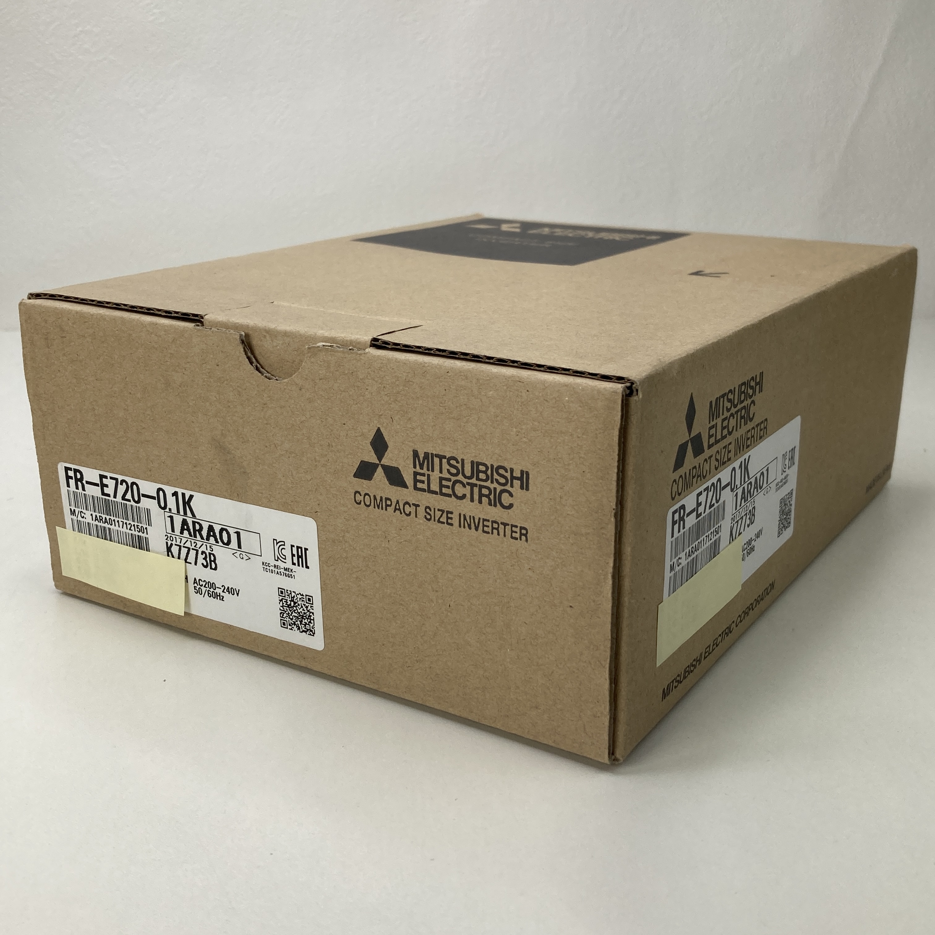 FR-E720-0.1K 2017年製 美品 インバータ 三菱電機