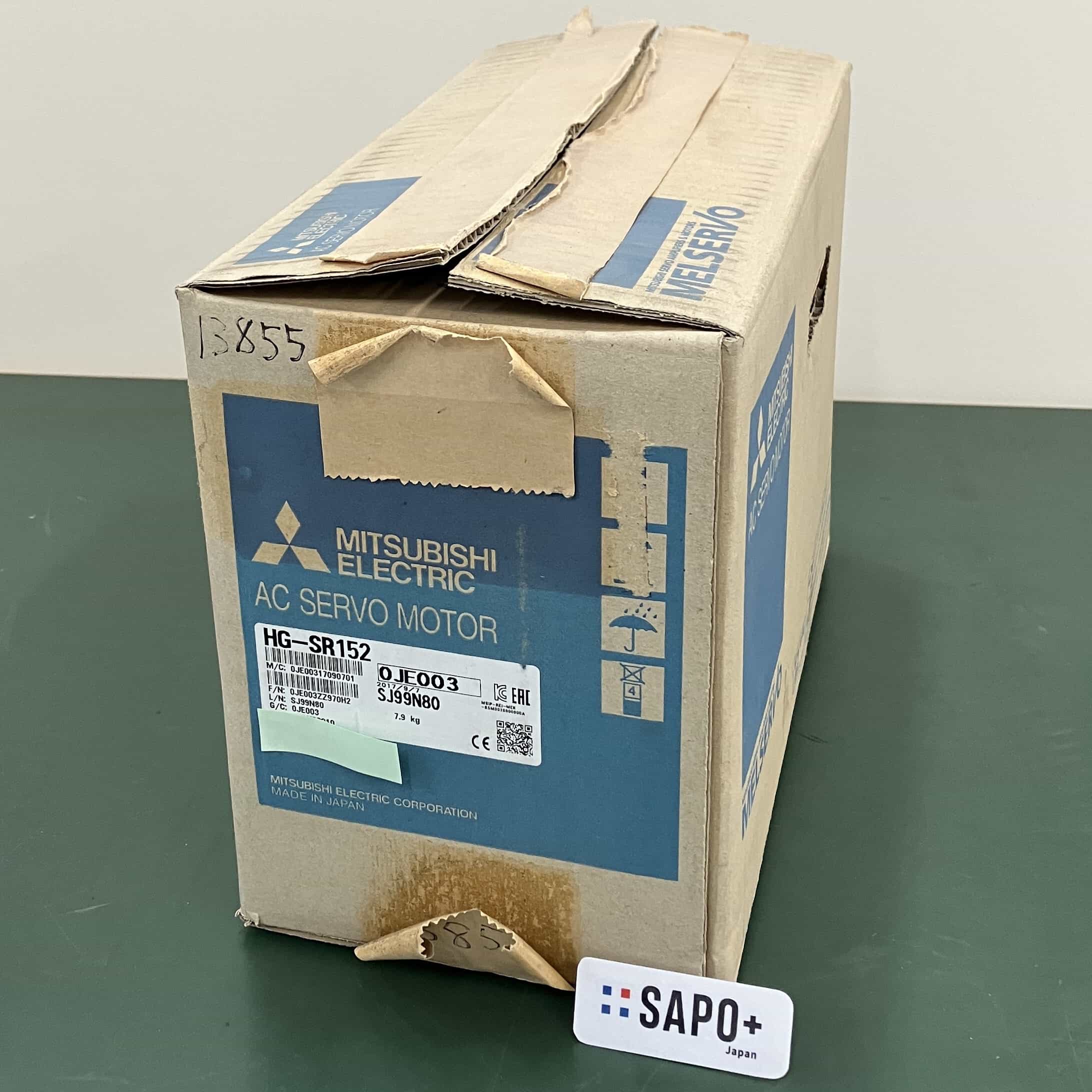 HG-SR152 2017年製 箱内梱包材無 ACサーボモータ 三菱電機