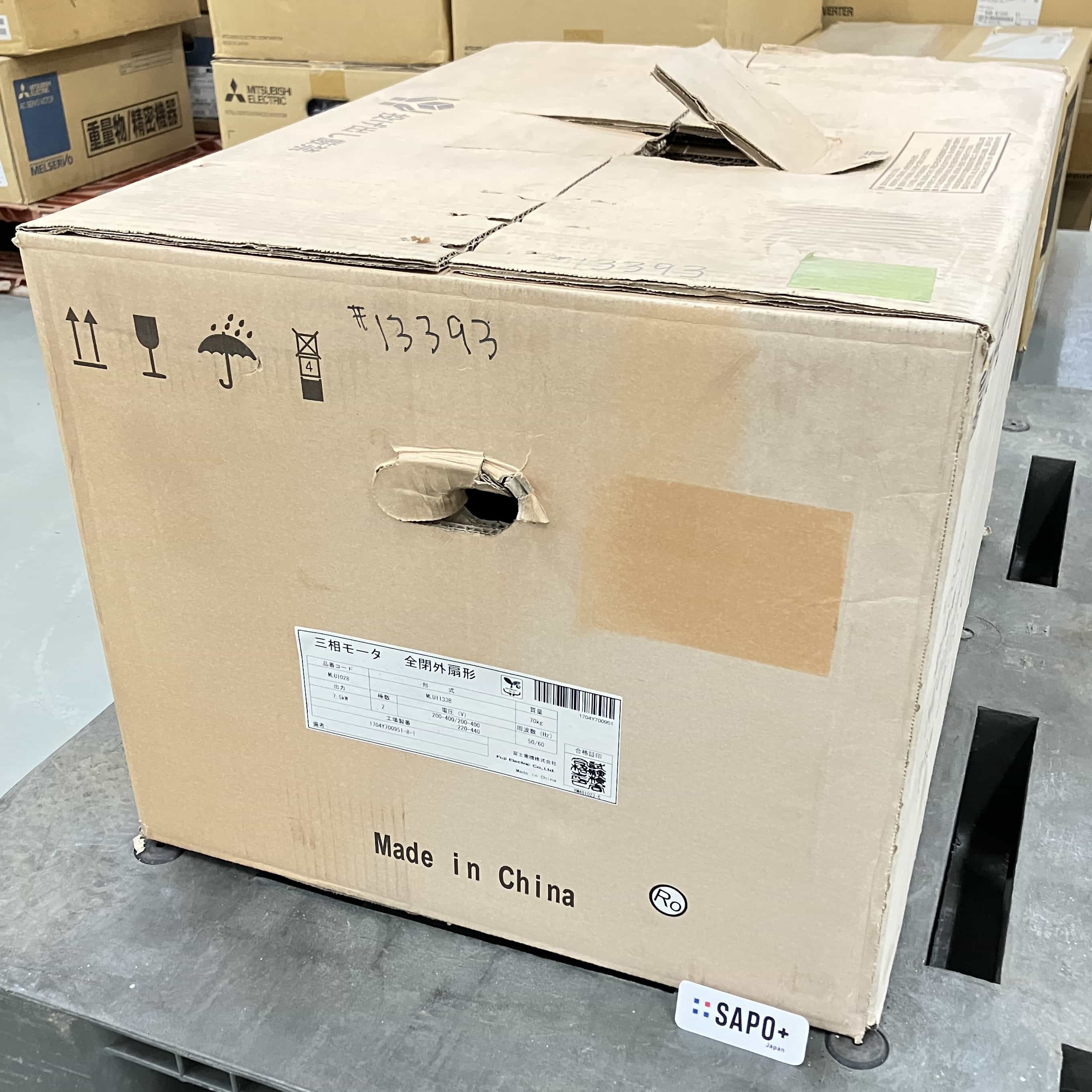 MLU1133B 三相誘導電動機（ブレーキ付） 富士電機