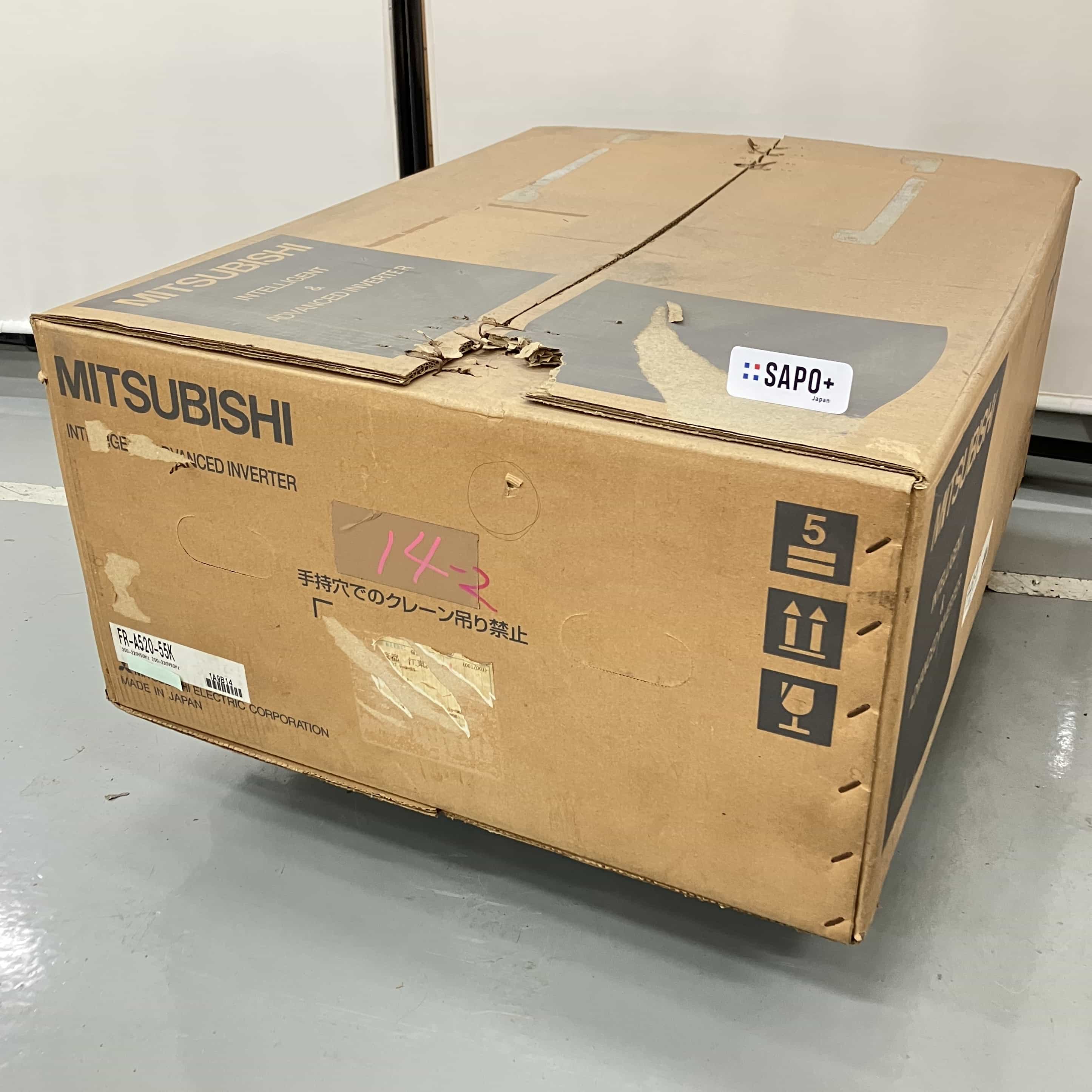 FR-A520-55K 箱開封済/箱汚れ有 高機能・高性能インバータ（生産終了品） 三菱電機