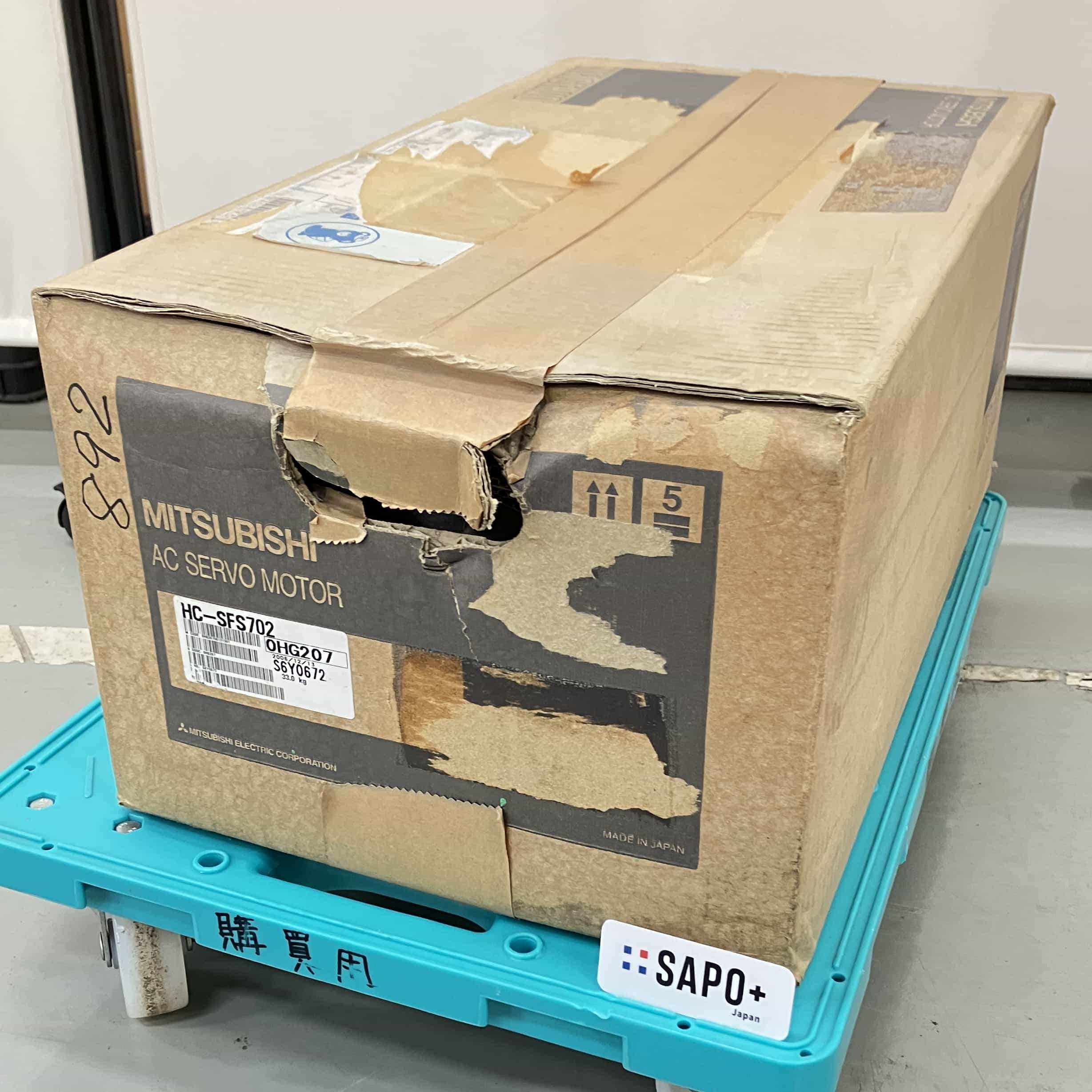 HC-SFS702 2006年製 箱汚れ有 ACサーボモータ 三菱電機