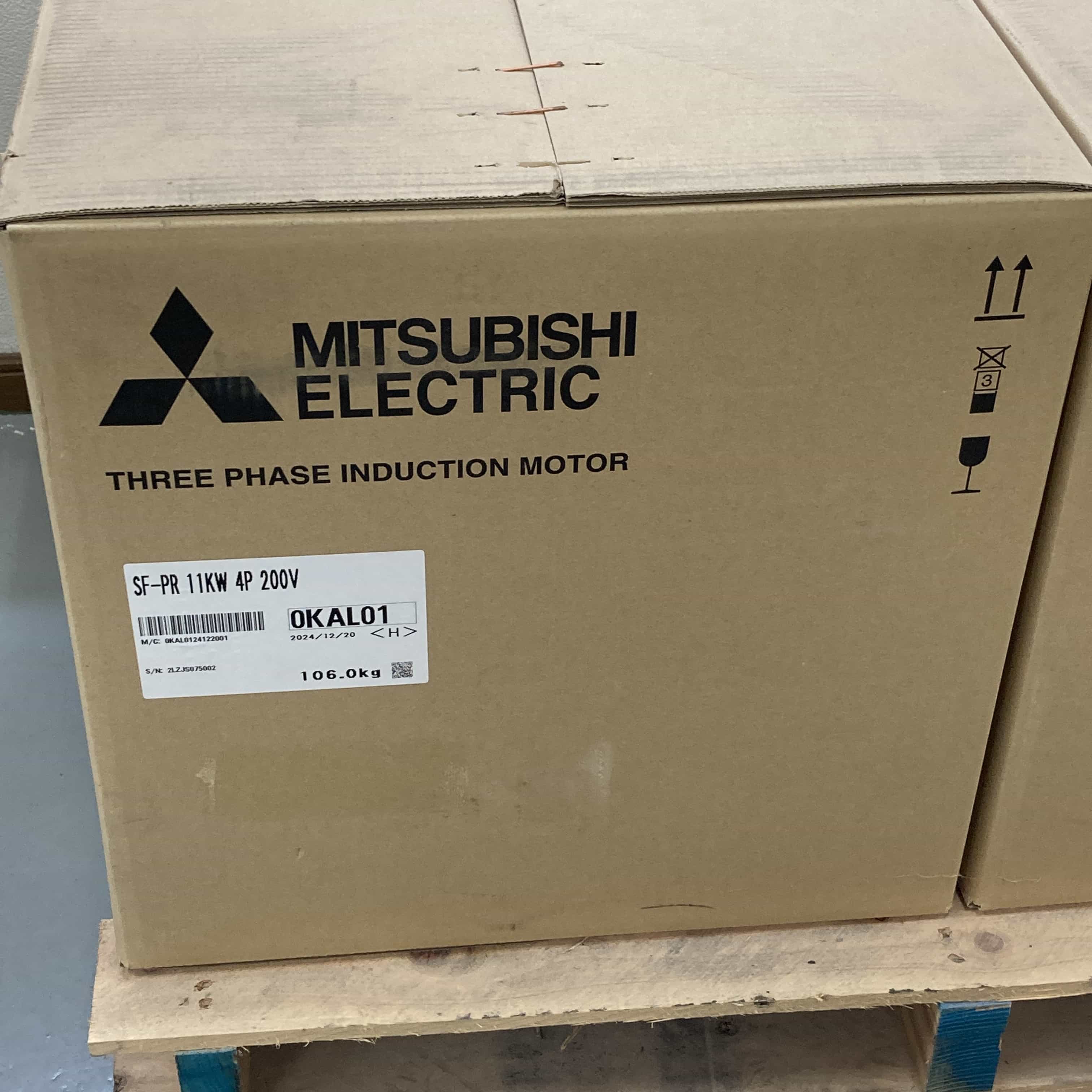 SF-PR 11KW 4P 200V 2024年製 三相高効率モータ（スーパーラインプレミアムシリーズ） 三菱電機