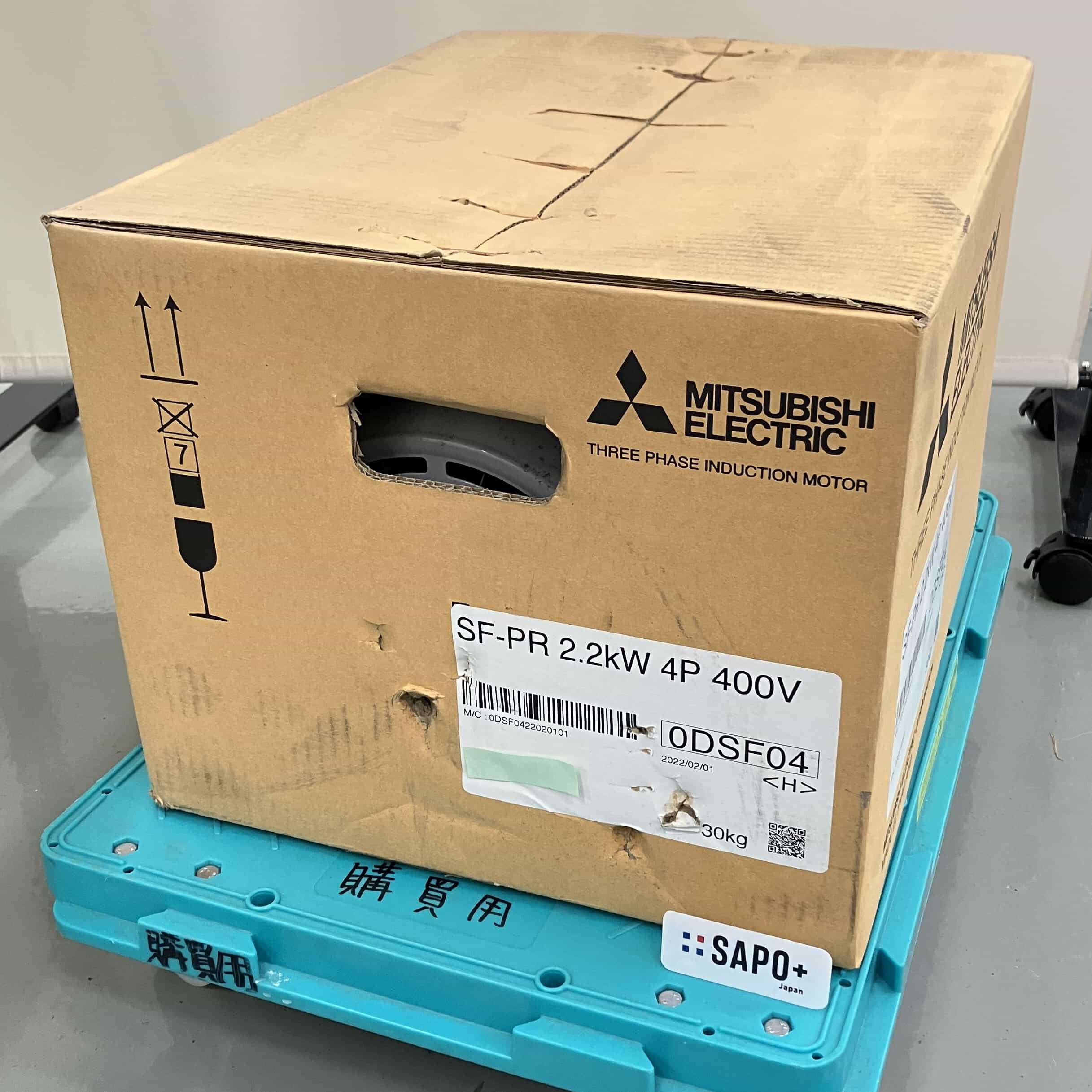 SF-PR 2.2KW 4P 400V 2022年製 三相高効率モータ（スーパーラインプレミアムシリーズ） 三菱電機