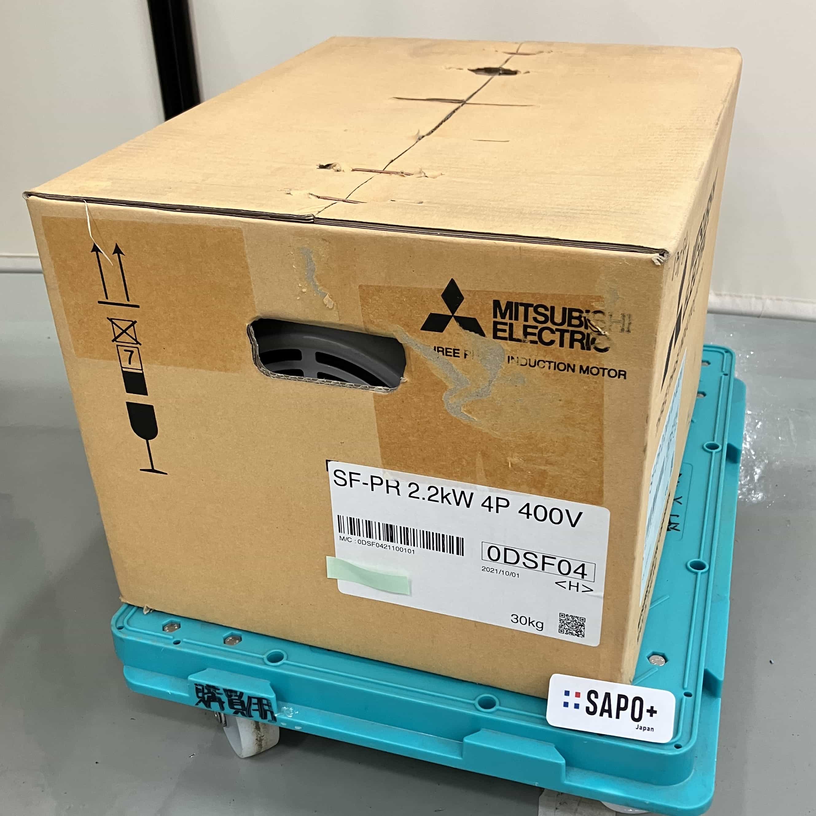 SF-PR 2.2KW 4P 400V 2021年製 三相高効率モータ（スーパーラインプレミアムシリーズ） 三菱電機