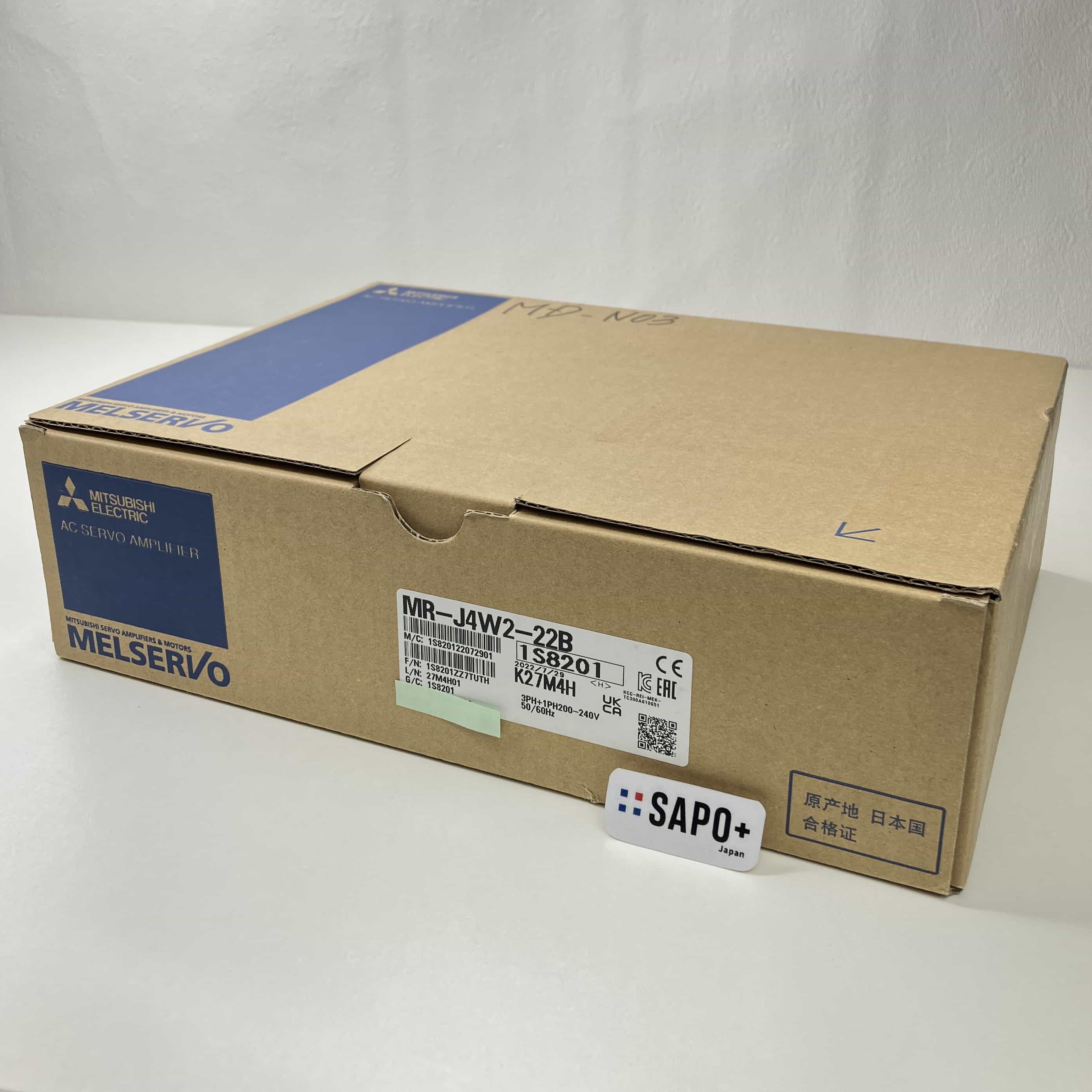 MR-J4W2-22B 2022年製 サーボアンプ（2軸一体モデル） 三菱電機