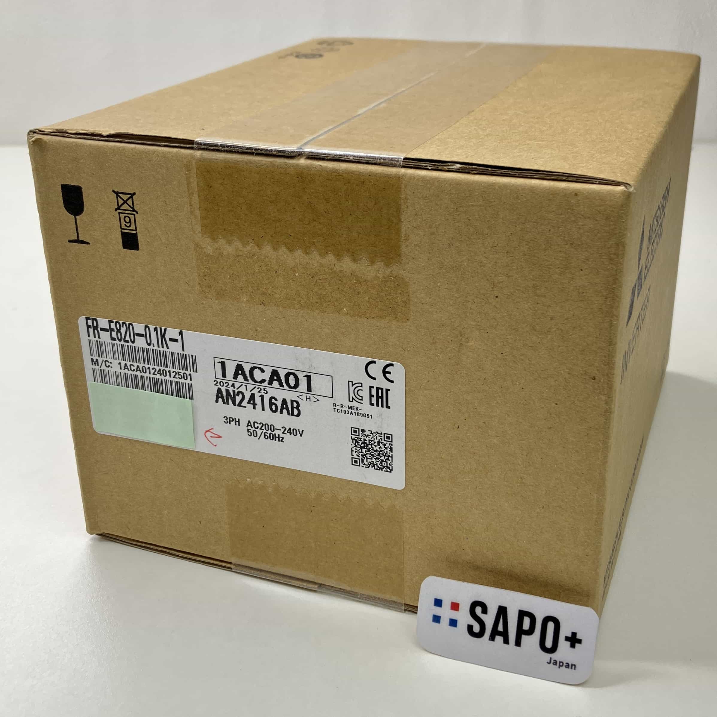 FR-E820-0.1K-1 2024年製 箱の状態は選べません インバータ 三菱電機