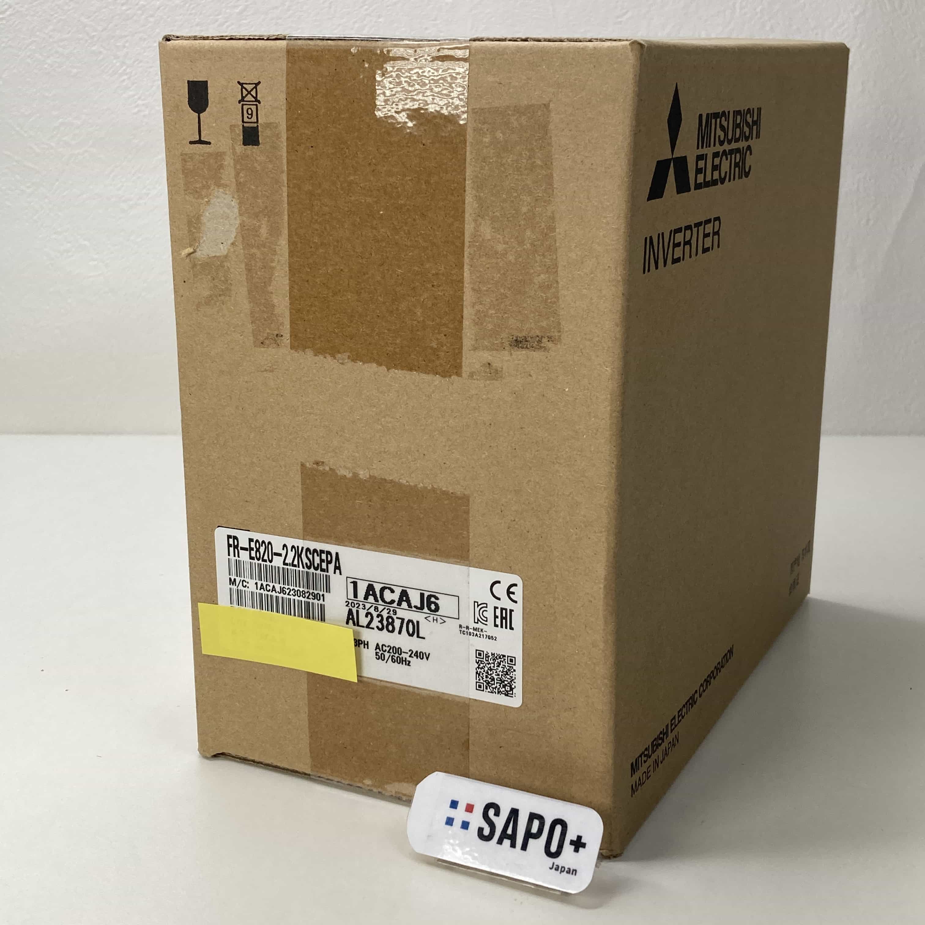 FR-E820-2.2KSCEPA 2023年製 箱の状態は選べません コンパクト形インバータ（環境適応仕様） 三菱電機